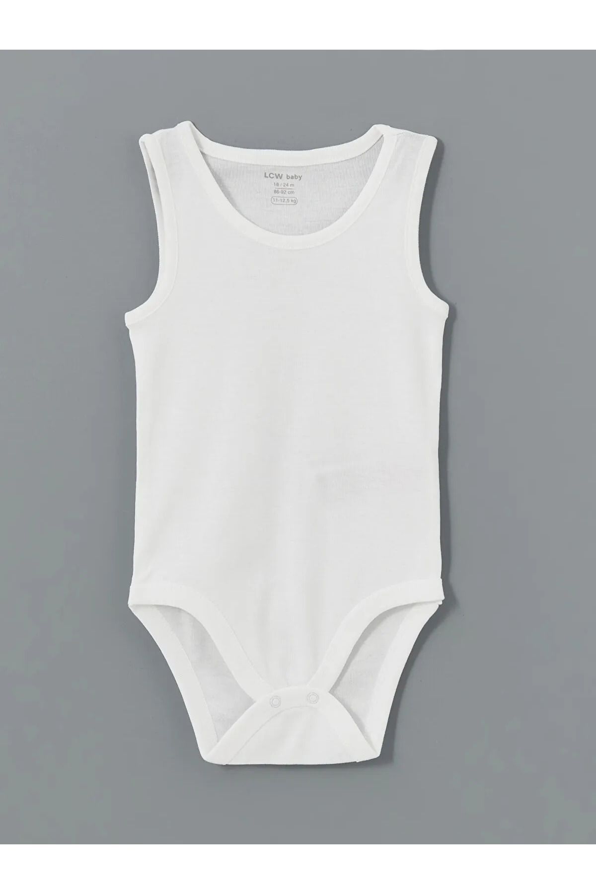 LC Waikiki Organik Kumaş Kız Bebek Çıtçıtlı Bodysuit 2'li
