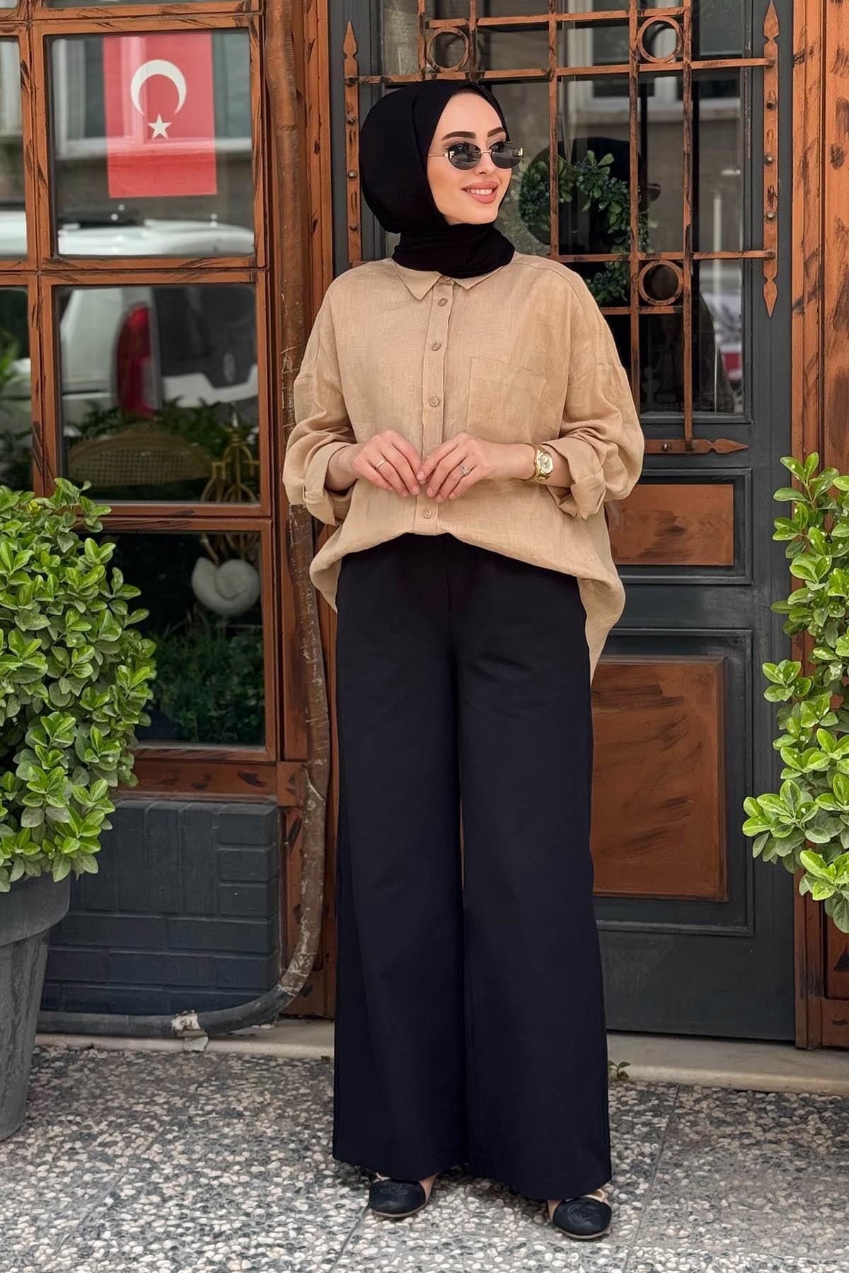 Nurcan Çetin Pantolon 25004 Siyah