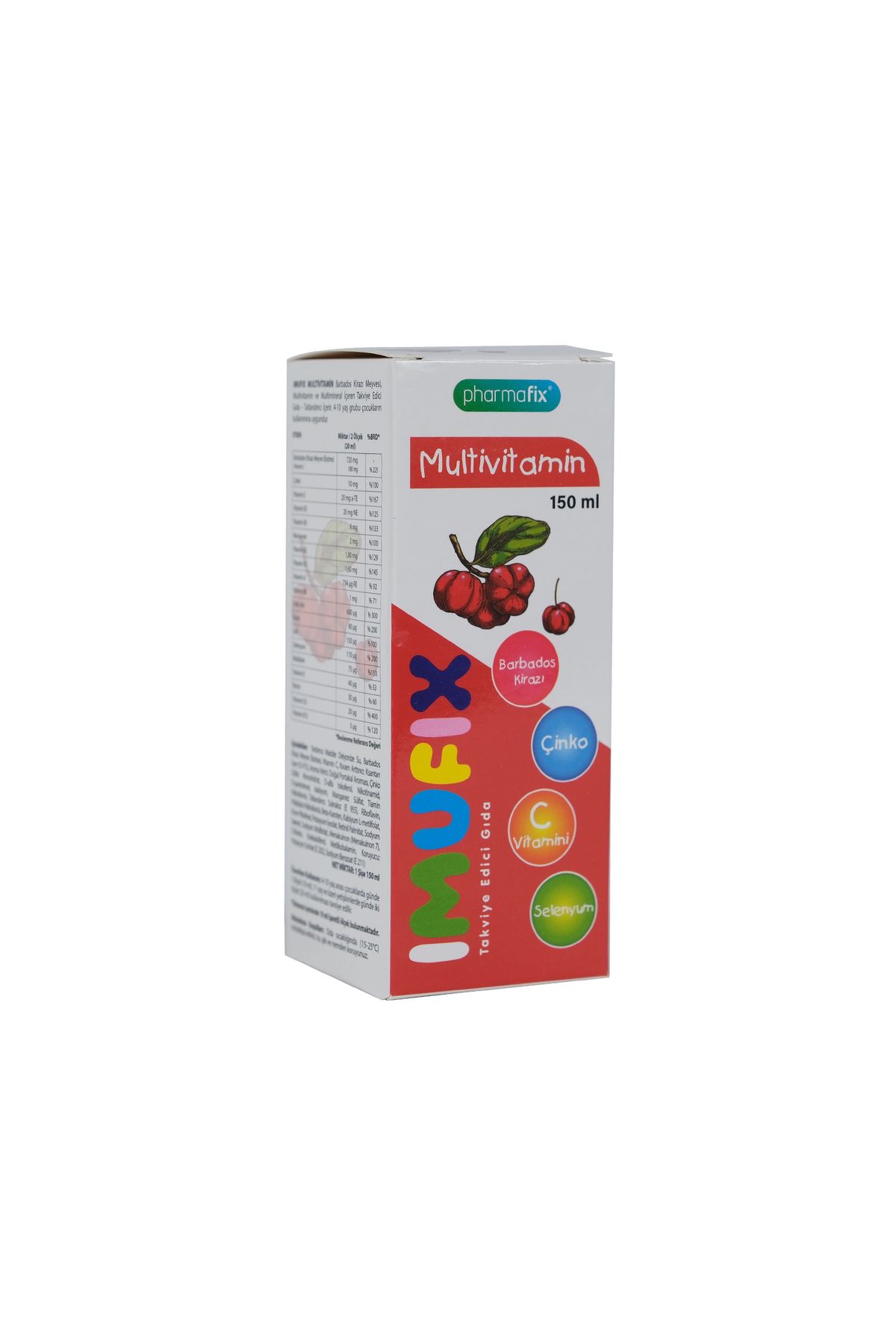 İmubest Imufıx Multıvıtamın 150 Ml Surup