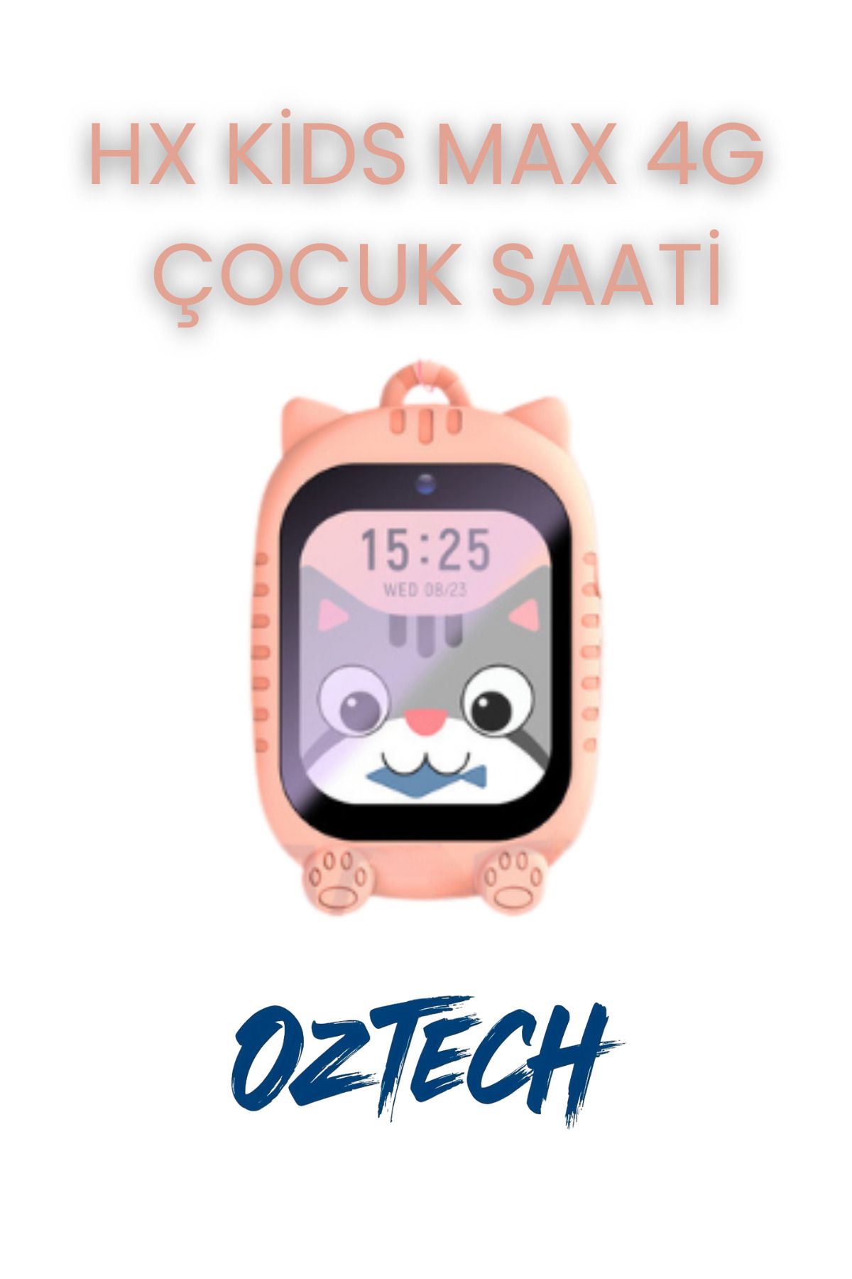 DTULTRA2 HX Kids Max 4G Sim Kartlı Akıllı Çocuk Saati Gps Konum Takibi Görüntülü Konuşma 4G Destekli