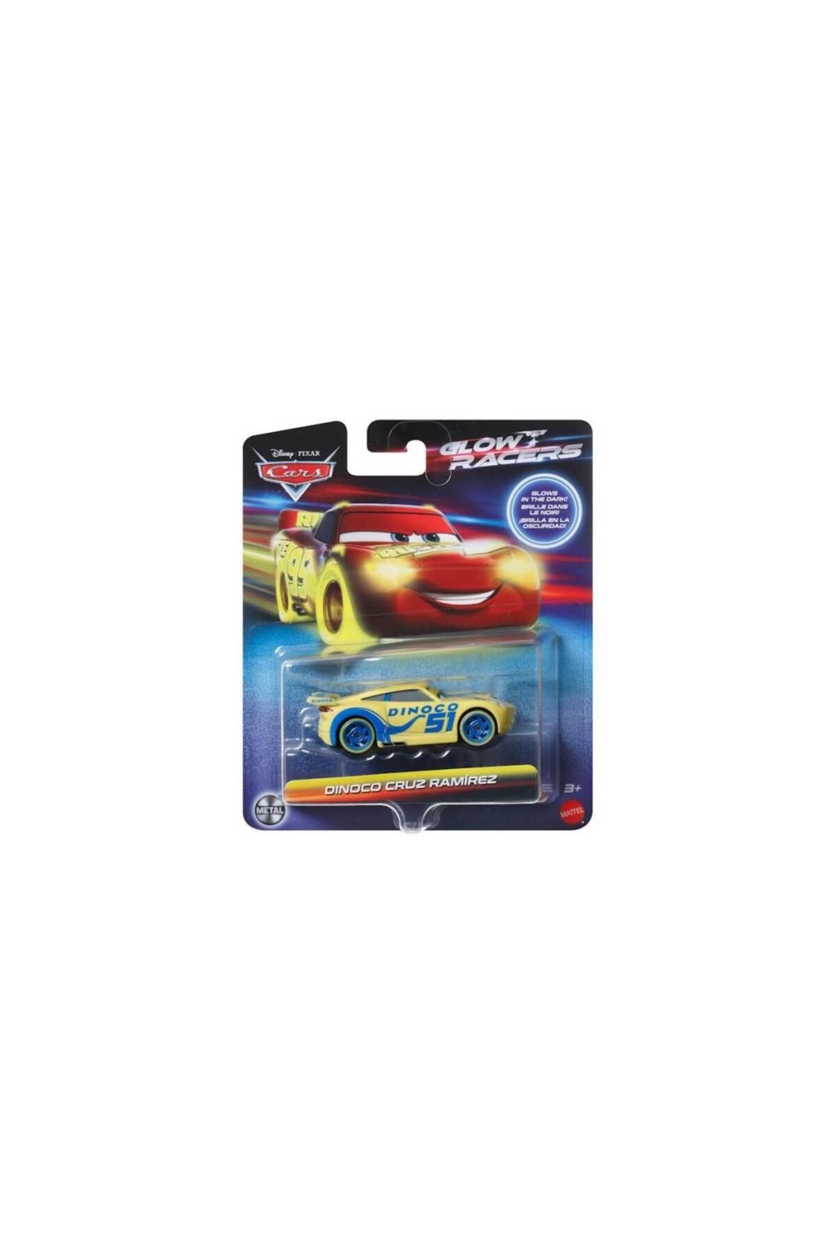 Shop58 Nessiworld HPG76 Cars Karanlıkta Parlayan Yarışçılar Tekli Karakter Araçlar