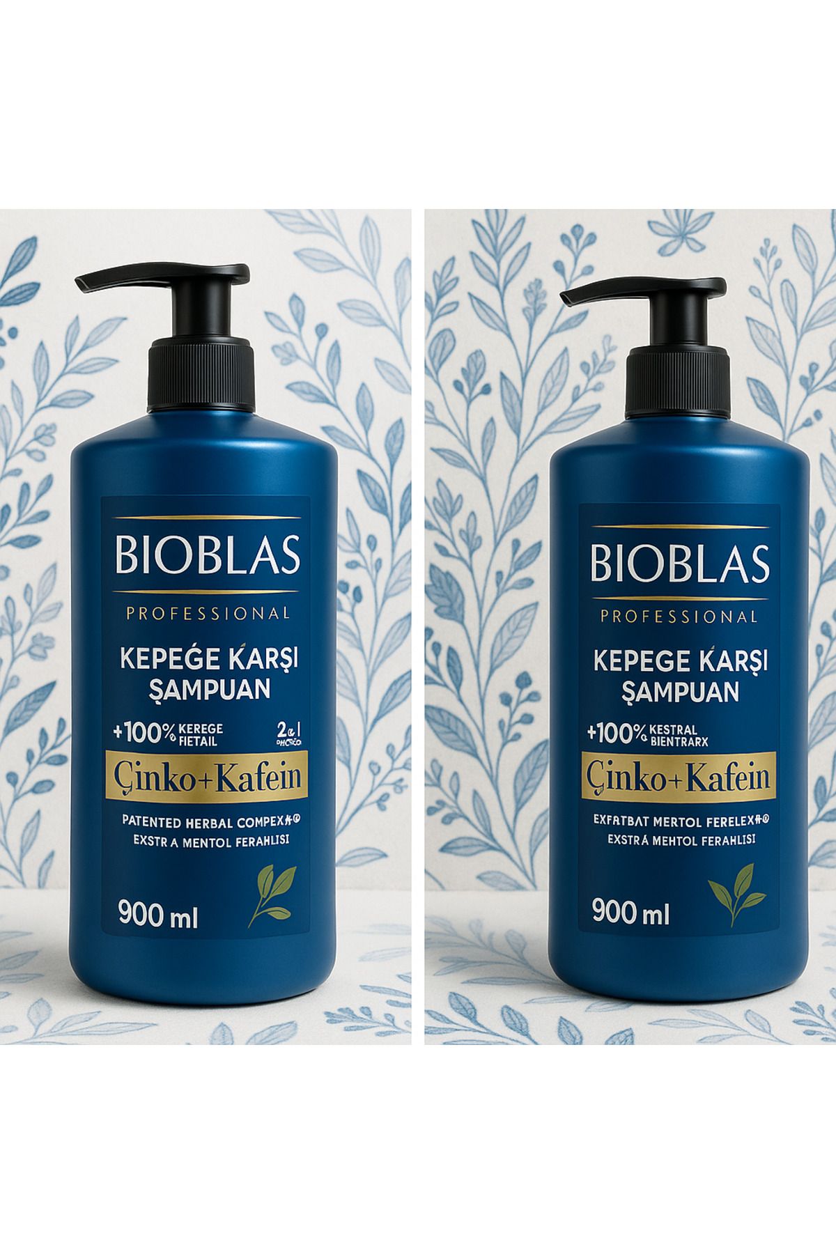 Bioblas Şampuan 1800 ml - %100 Kepeğe Karşı Etkili - ÇİNKO + KAFEİN