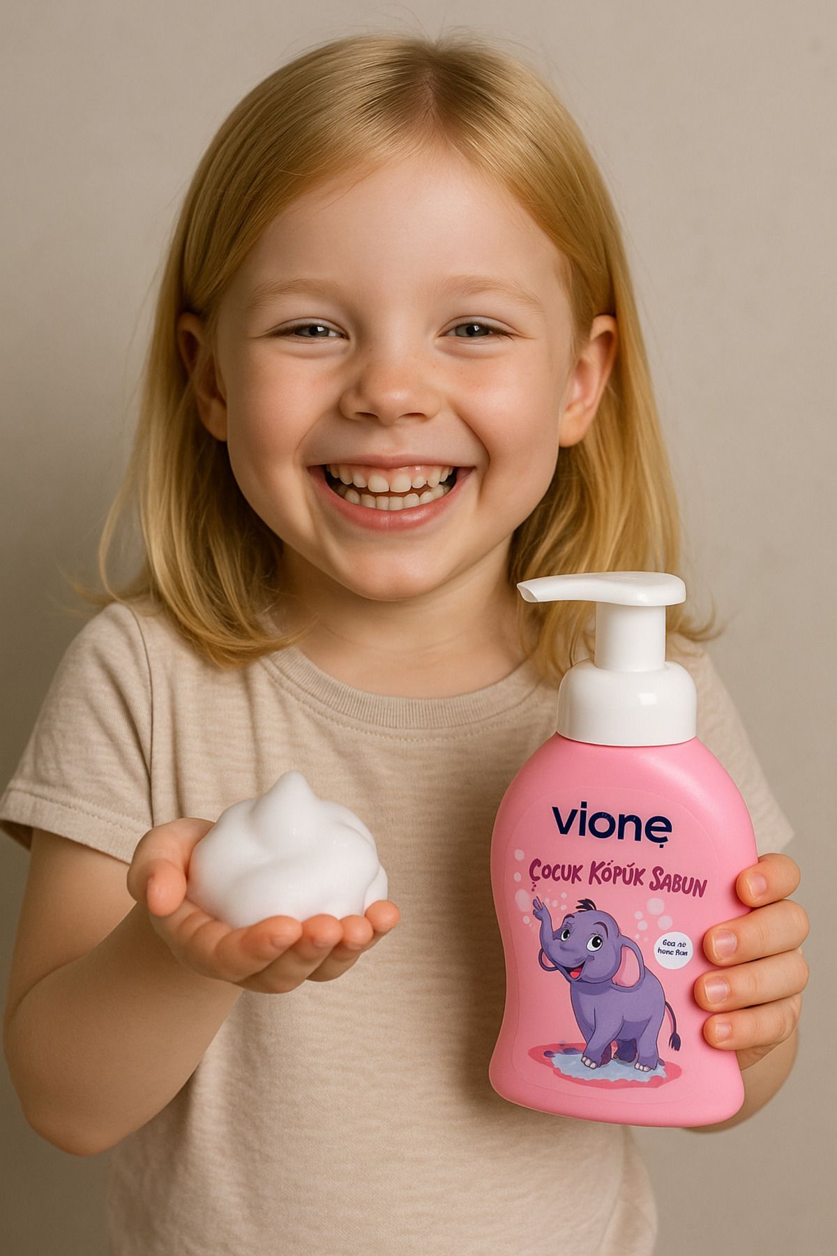 vione KİDS FilFoam – Minik Ellere Neşeli Köpük 250 ml