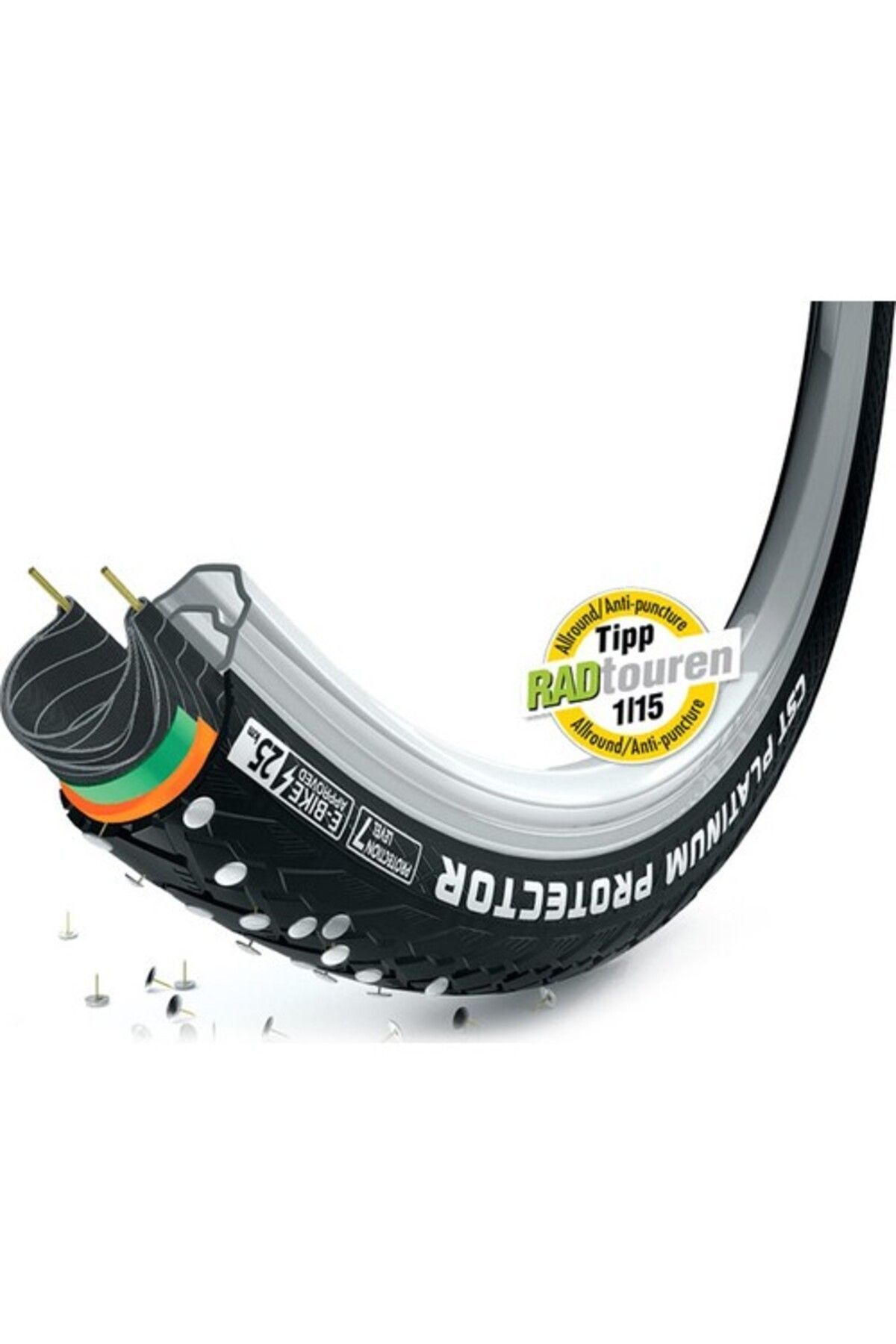 SerenityHaven Platinum Protector 700x38c Eps/ldp (ZIRHLI) Dış Lastik