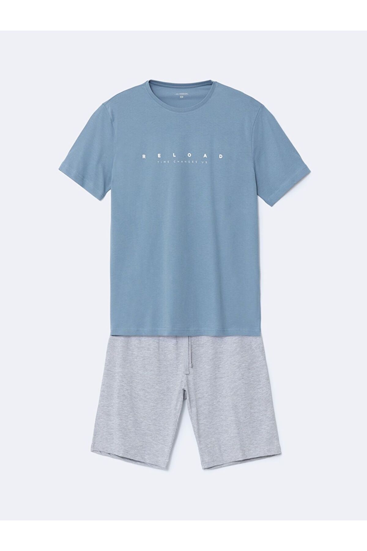 LC Waikiki Standart Kalıp Erkek Şortlu Pijama Takımı