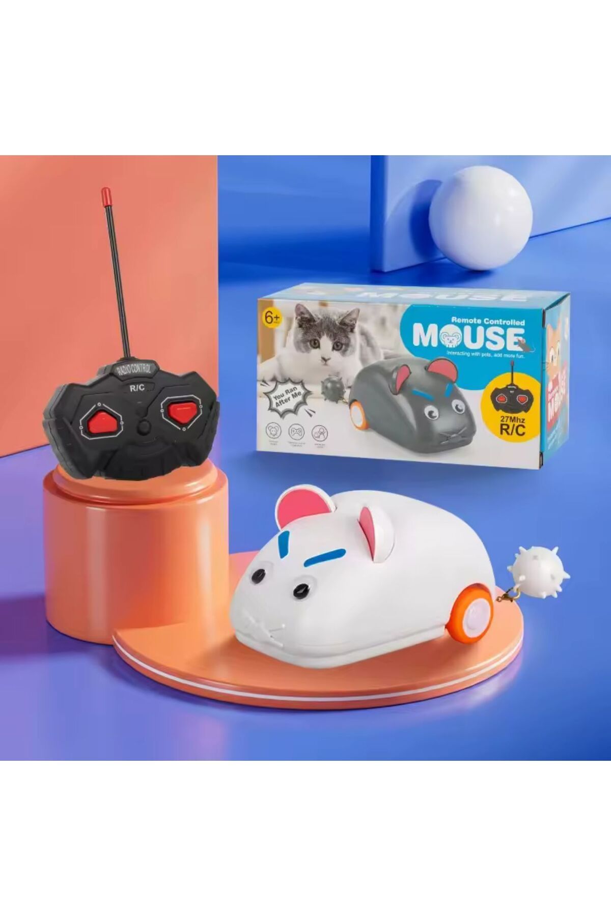 ArvenToys Uzaktan Kumandalı Fare Kedi Oyuncağı