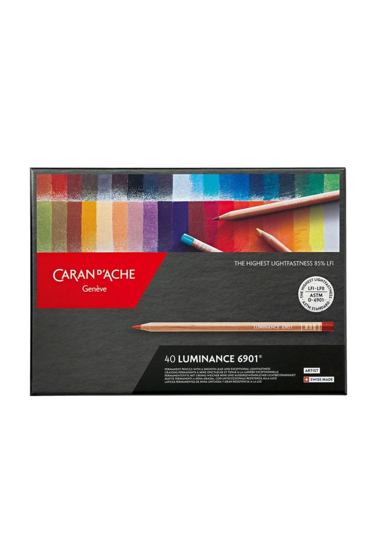 Caran d'Ache LUMINANCE 6901® - 40 RENKLİ SET