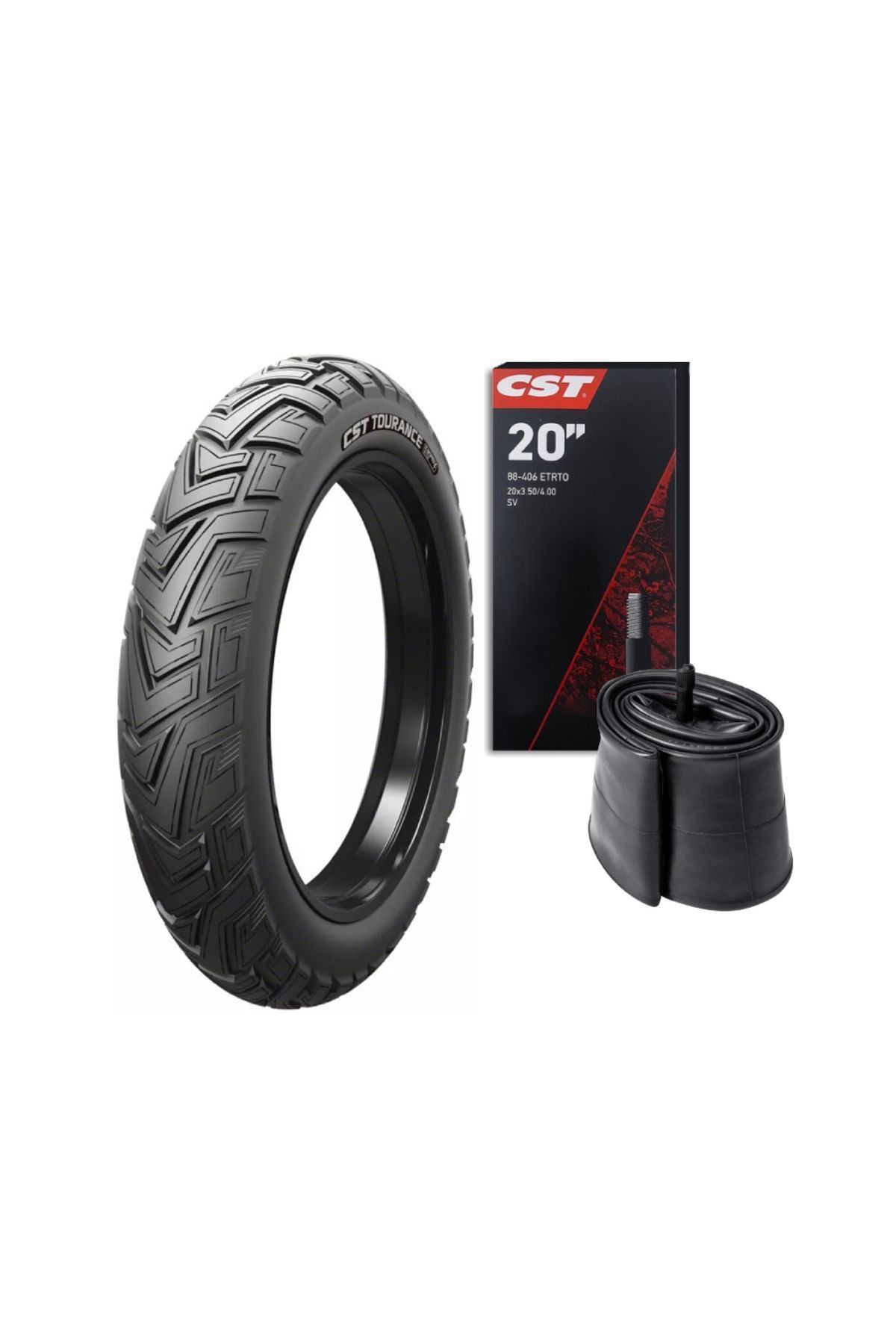 SerenityHaven 20x4.00 Tourance Mix Defender Fat Bike Bisiklet Lastik Seti