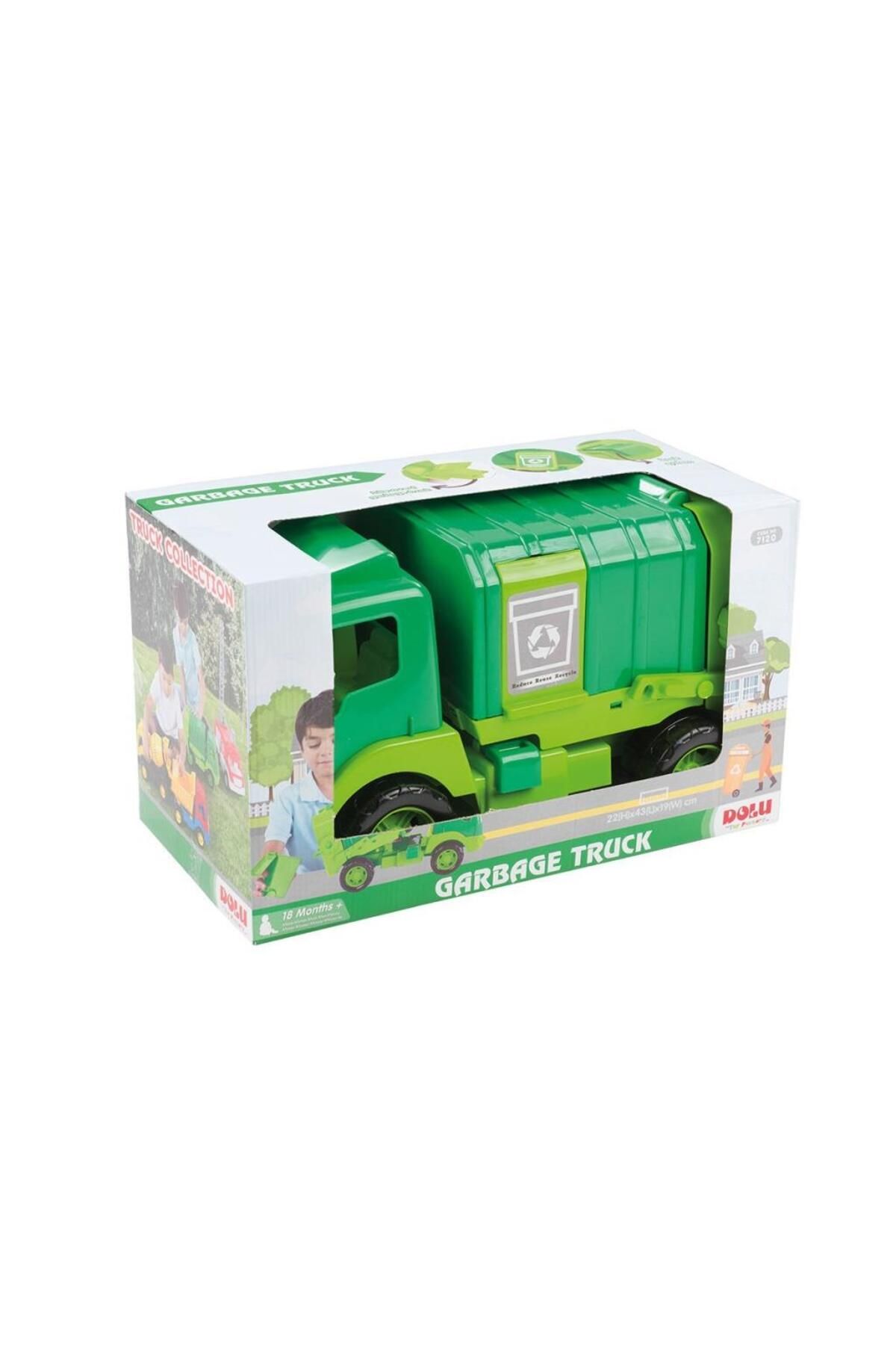 Shop58 7120 OYUNCAK ÇÖP KAMYONU PENCERELİ KUTUDA