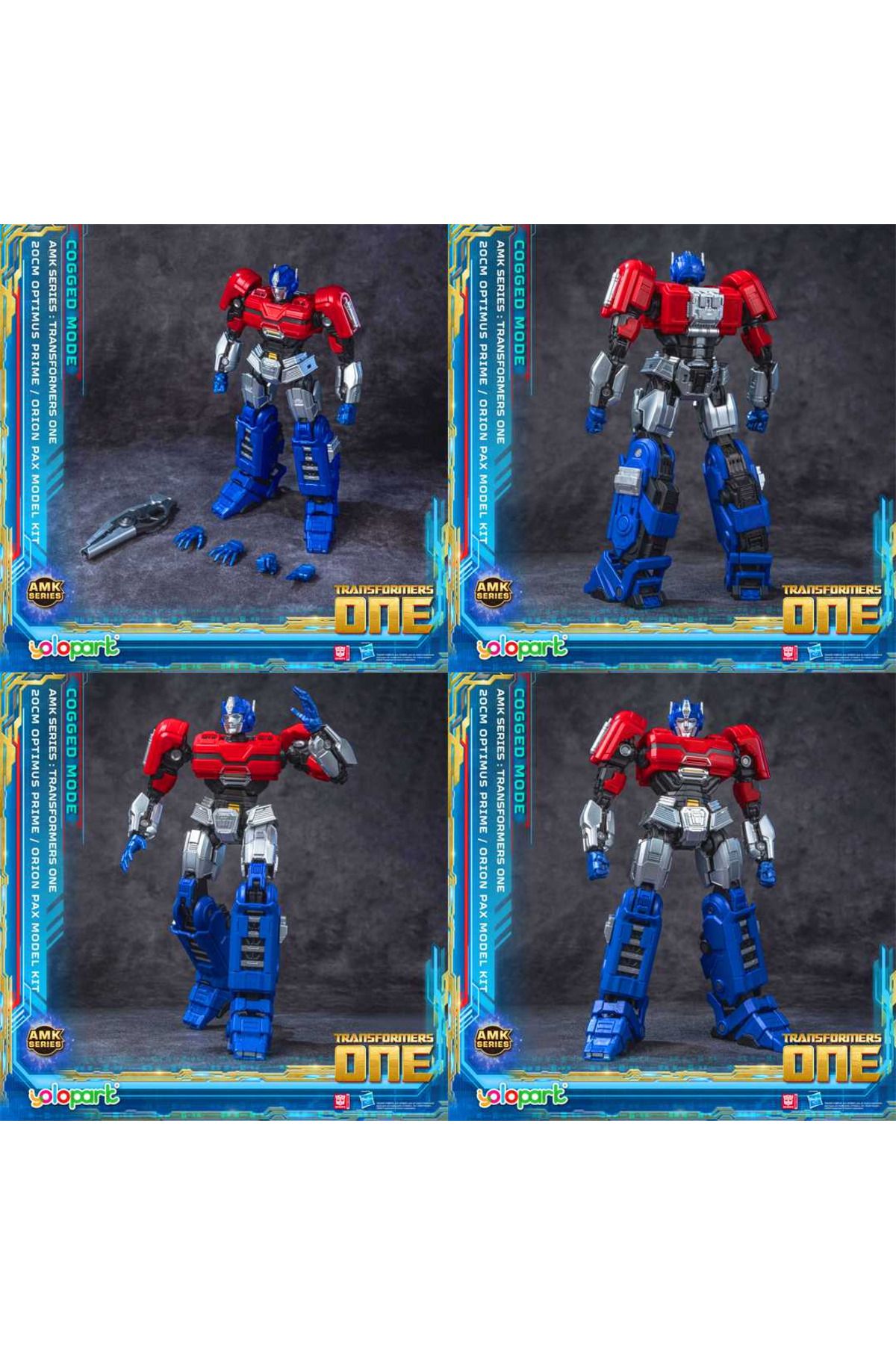 BAŞEL TRANSFORMERS TF ONE AMK SERİES OPTİMUS PRİME ORİON PAX COGGED BOT ...