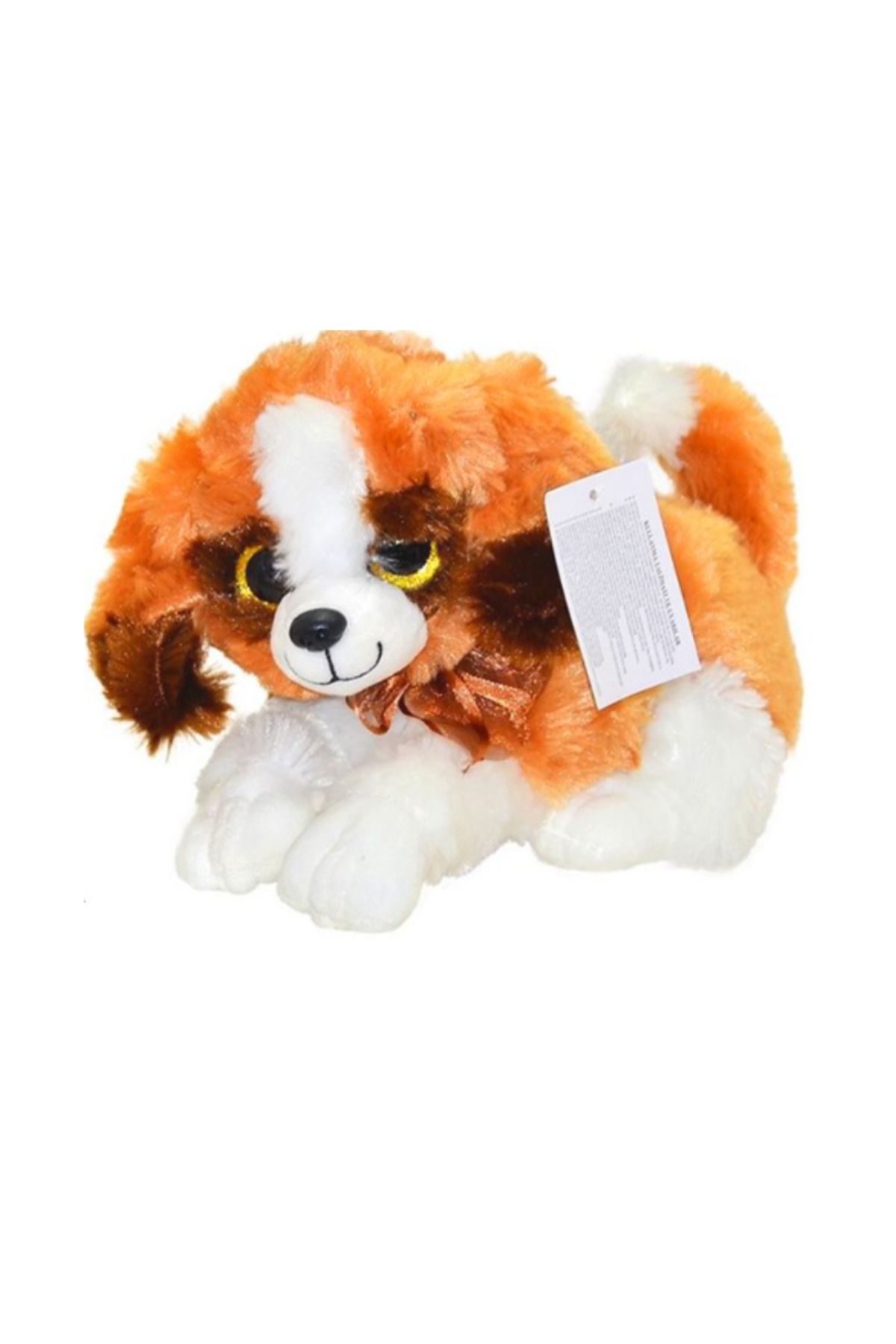 Art Tone KZL PELUŞ KÖPEK 1611001 YATAN SESLİ 25 CM 3+