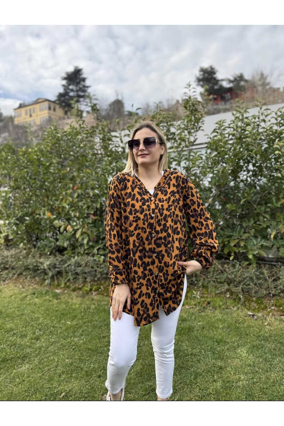 KTY TR KADIN GÖMLEK HAKİM YAKA