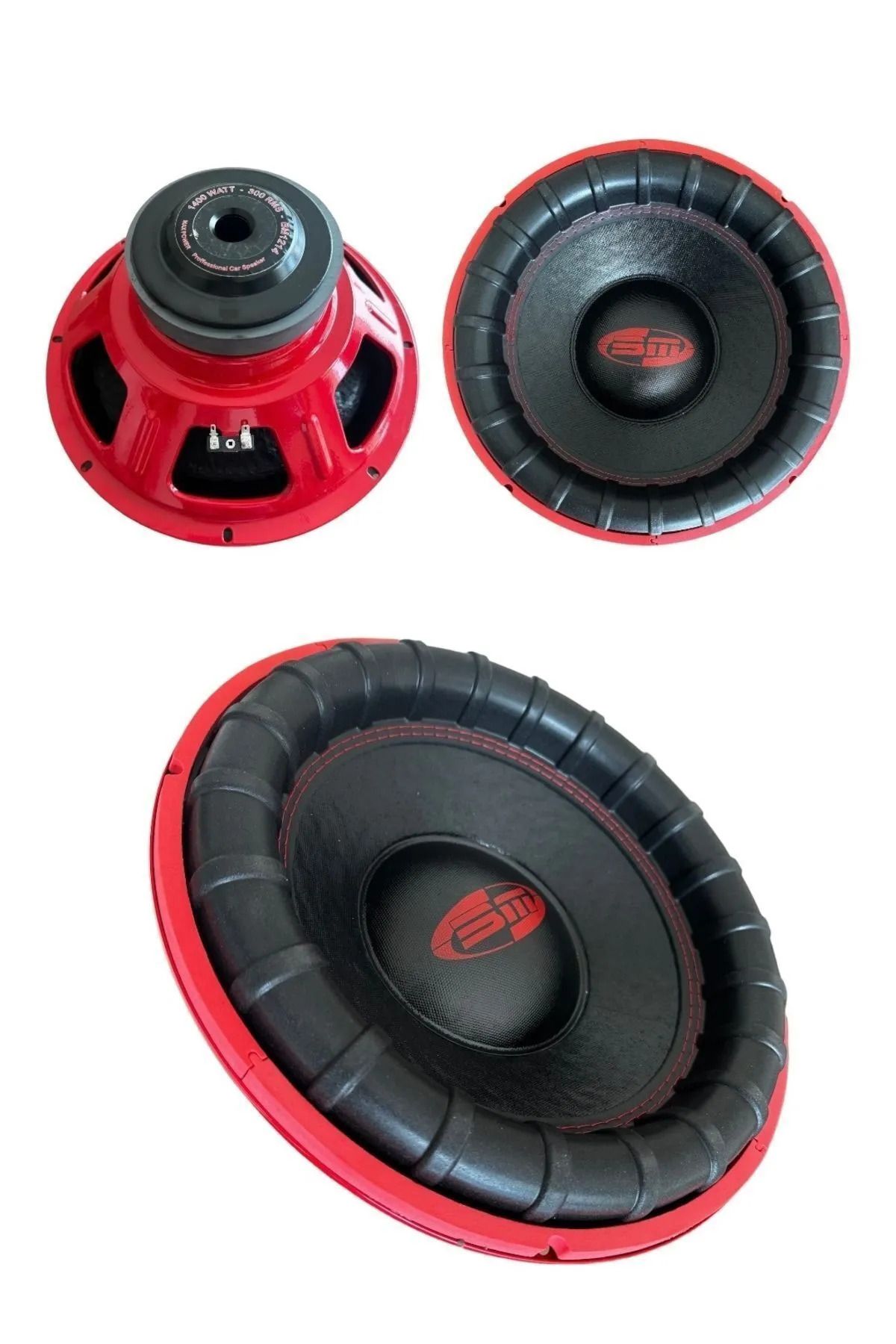 Boschmann BM BOSCHMANN 1400W MAX-300W RMS-KALİTELİ KABİNSİZ 30 CM BASS (WOOFER)