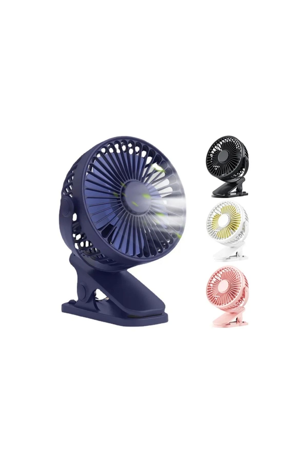 qtop Fan Masaüstü 3 Kademeli Şarjlı Taşınabilir Qtop F9