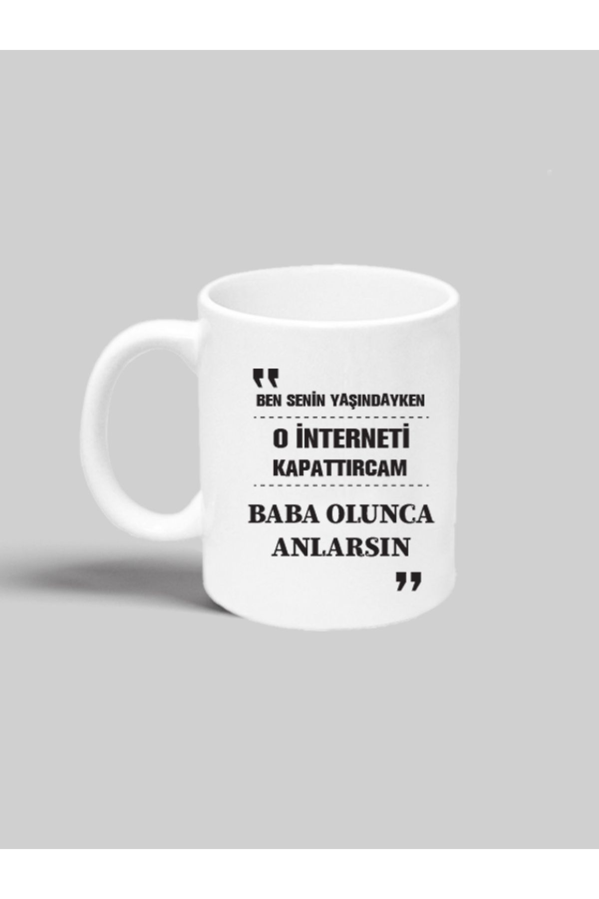 elyaco babalar günü kupa bardak