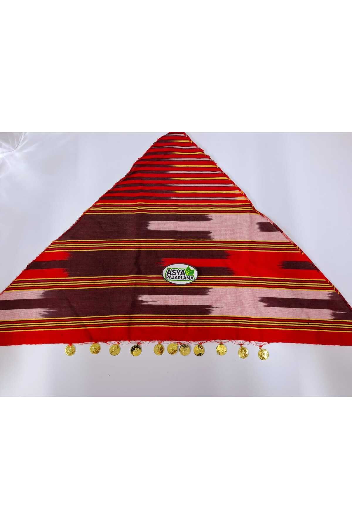 ASYA PAZARLAMA Karadeniz Liralı Üçgen Keşan, Fular, Şal, Atkı, Saç Bandı, Üçgen Bandana, Puşi