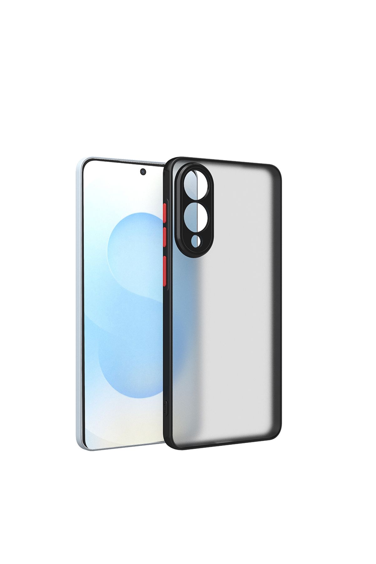 Teleplus Samsung Galaxy S25 Edge Kılıf Tpu Arkası Mat Hux Silikon