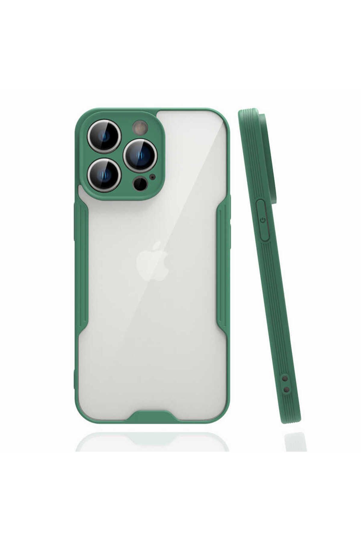 halkhouse Apple iPhone 14 Pro Max Kılıf Esnek Yumuşak Renkli Silikon Kamera Korumalı Kapak Parf