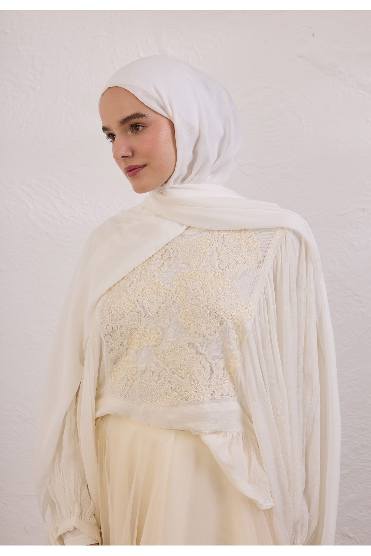 Fresh SOFT VİSKON ŞAL EKRU