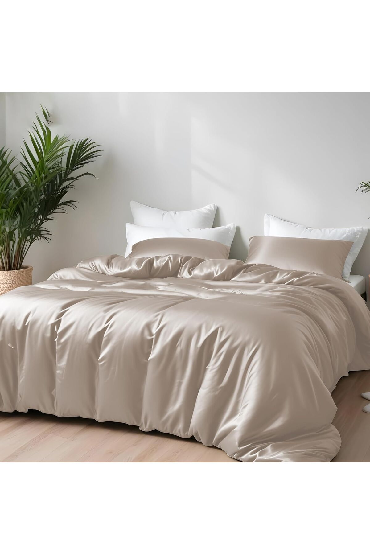 LINENWALAS %100 Organik Bambu Yorgan Yastık Kılıfı