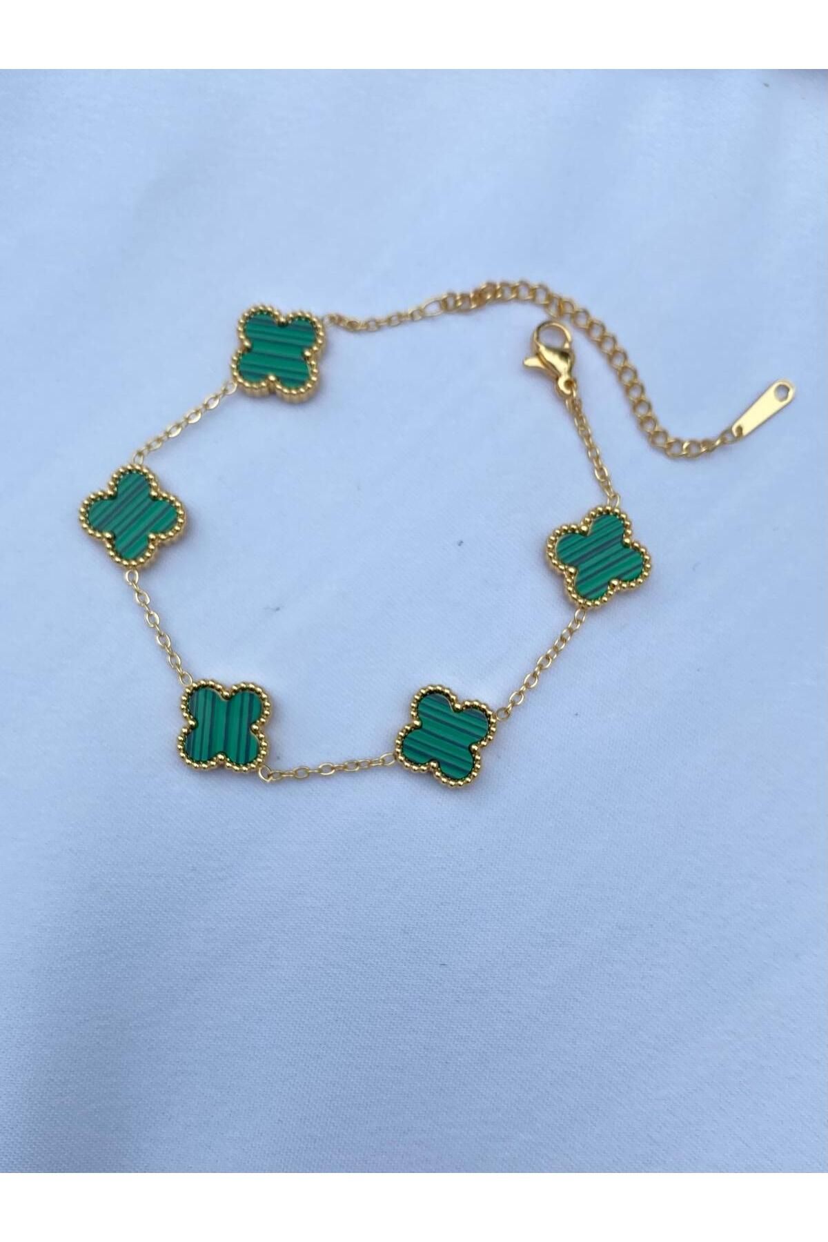 Butik Yonca Bileklik (Siyah)