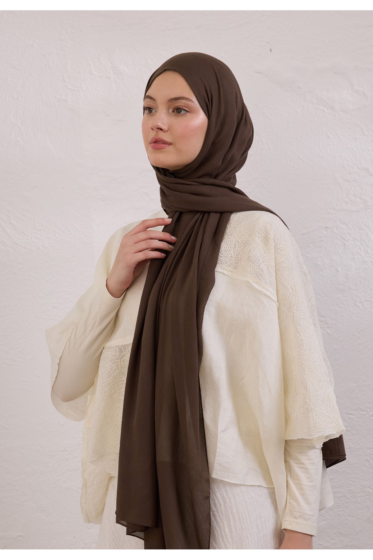 Fresh SOFT VİSKON ŞAL KAKAO