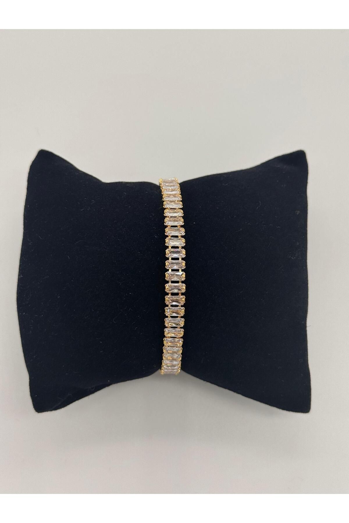 MODA KADIN ALTIN KAPLAMALI ÇELİK BİLEKLİK