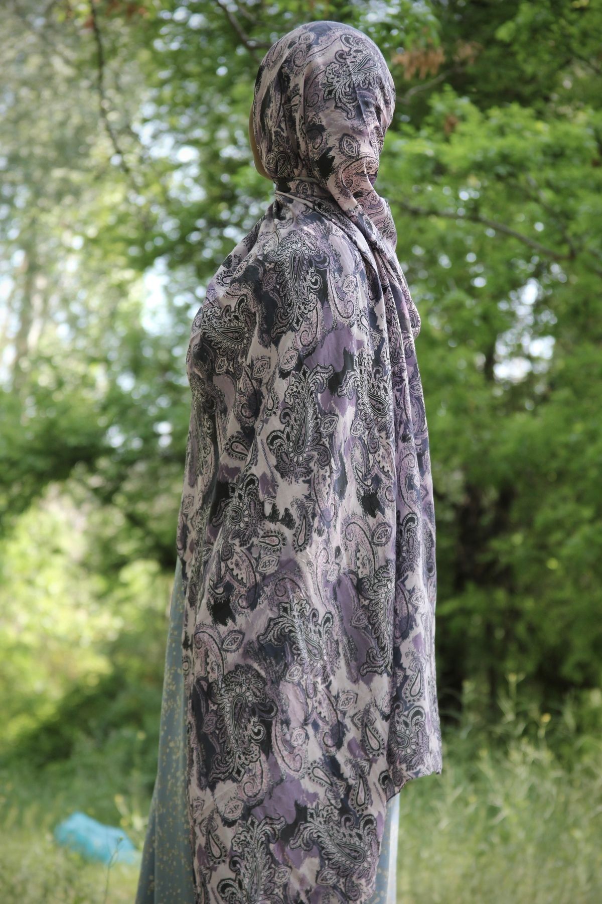 SARA SCARFS ETHNİC DESEN BAMBU ŞAL