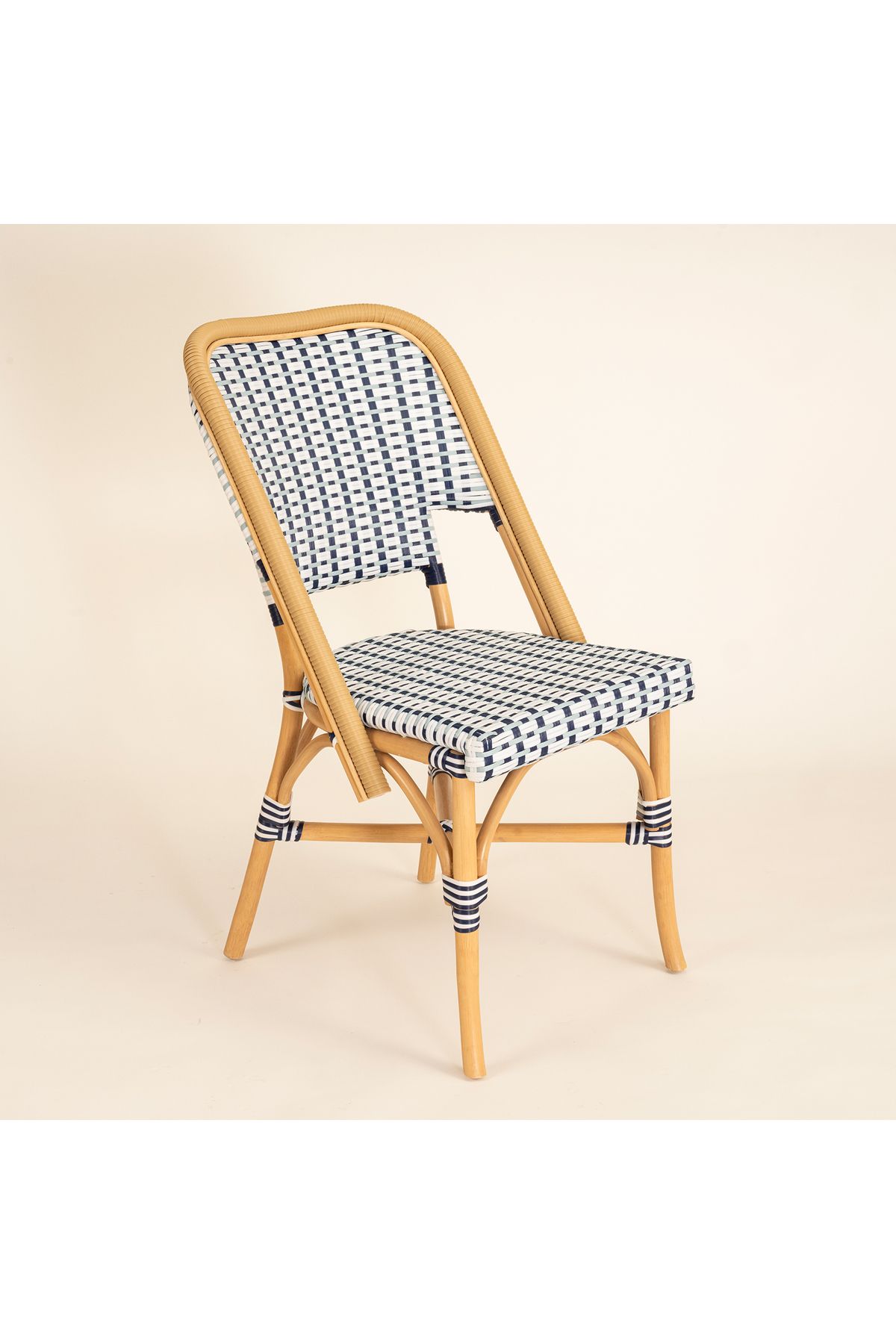 Zsa Zsa Zsu Java Rattan - Synthetıc Sandalye 58x48x90 Cm Mavi