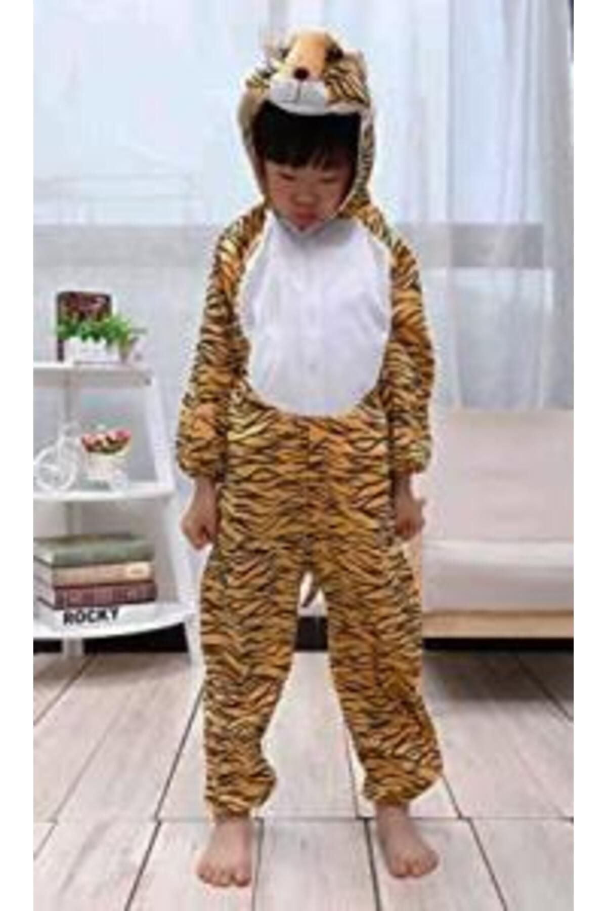 Yuba Avm Nessiworld Çocuk Kaplan Kostumu - Aslan Kostümü 2-3 Yaş 80 cm