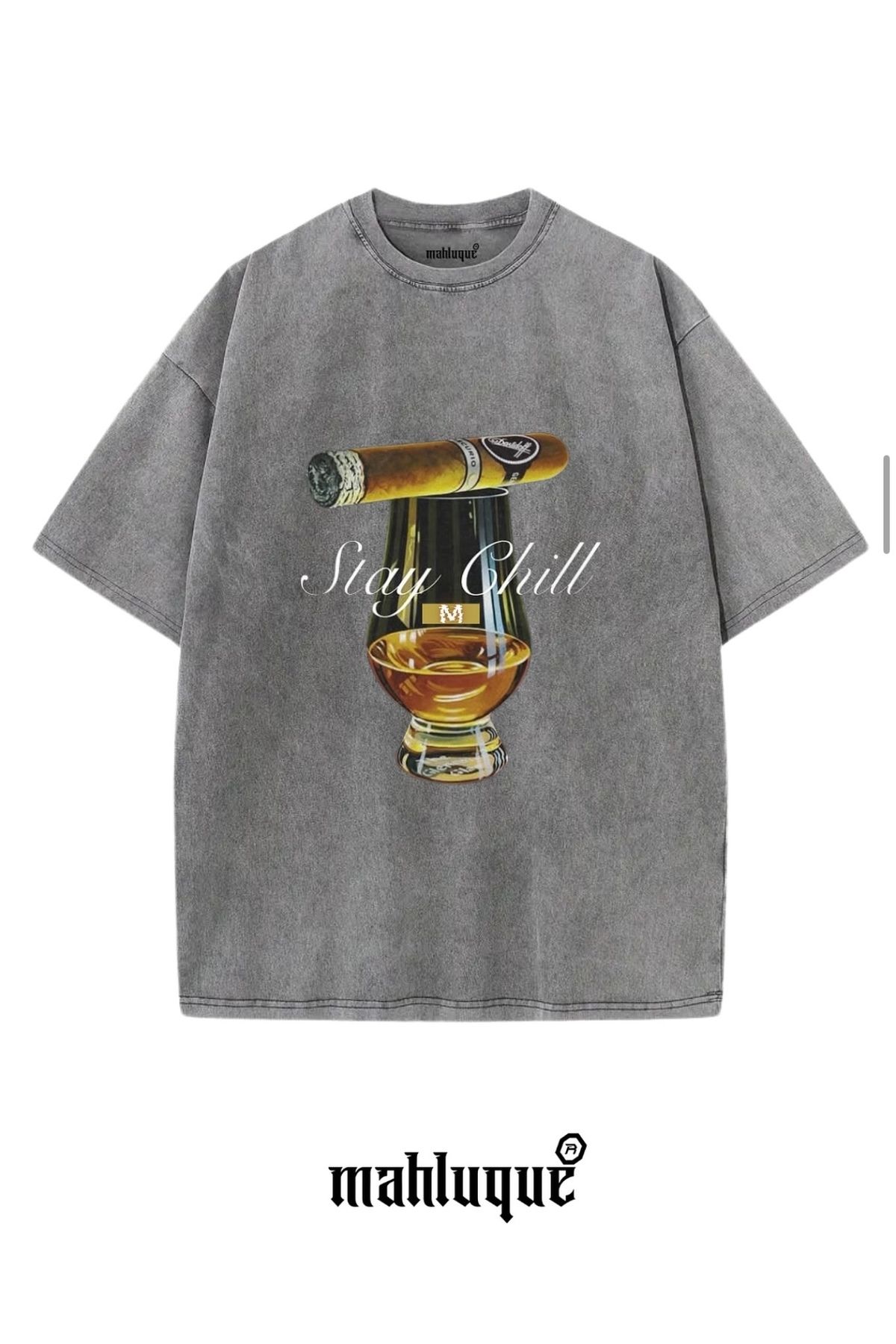 MOREJHN Stay Chill Oversize T-Shirt