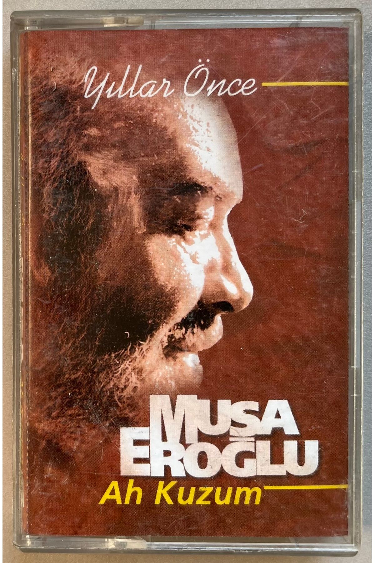 Plakevi İzmir Musa Eroğlu Ah Kuzum Kaset (Orjnal Dönem Baskı Kaset)