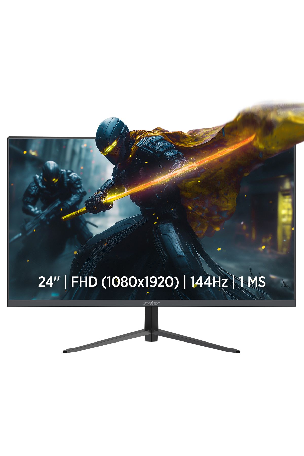 James Donkey Rion R10 24" 144Hz 1Ms FHD VA Curved Gaming Monitör (Sıfır Ölü Piksel Garantili)