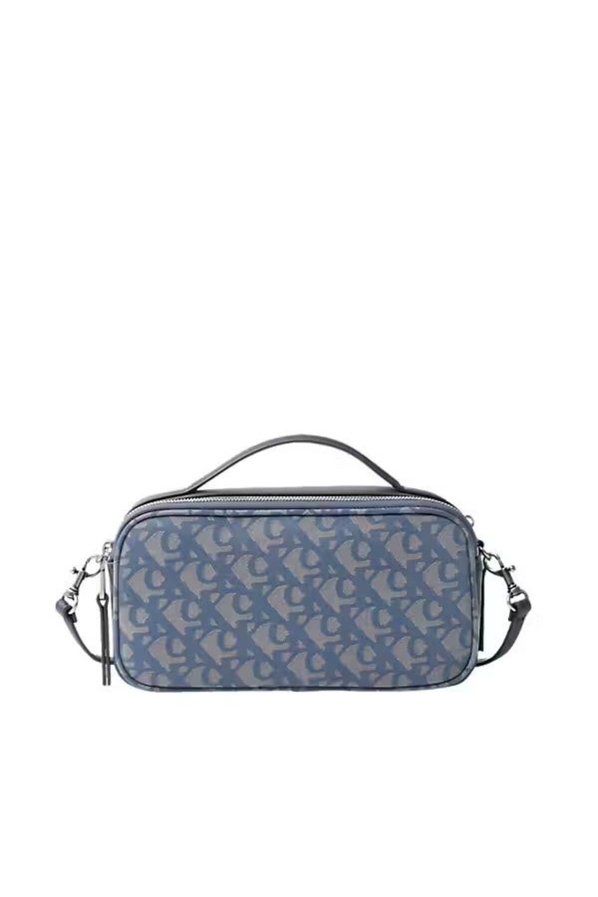Calvin Klein CKJ MONOGRAM CROSSBODY CAMERA BA Mavi-OS