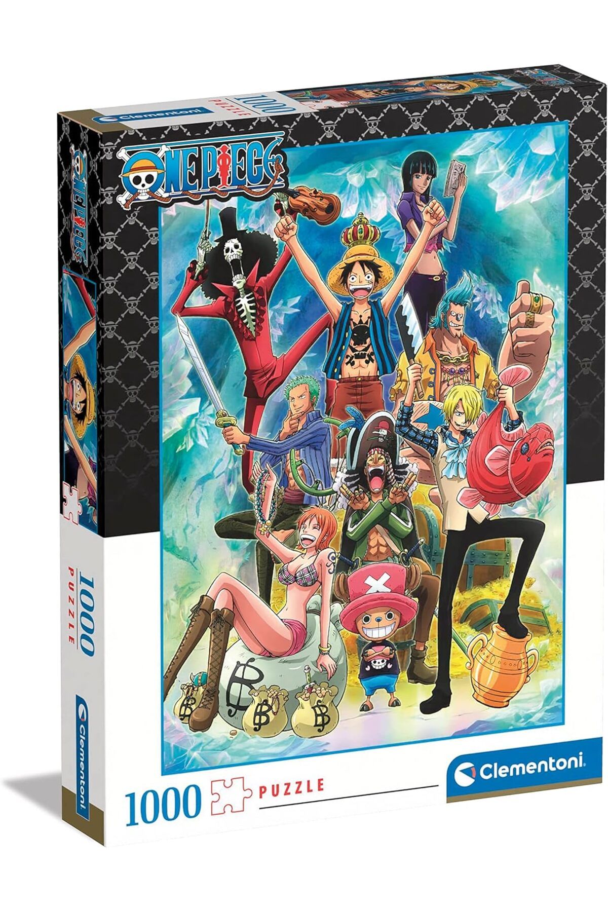 CLEMENTONI One Piece Film Red Puzzle, 1000 Parça Manga ve Anime