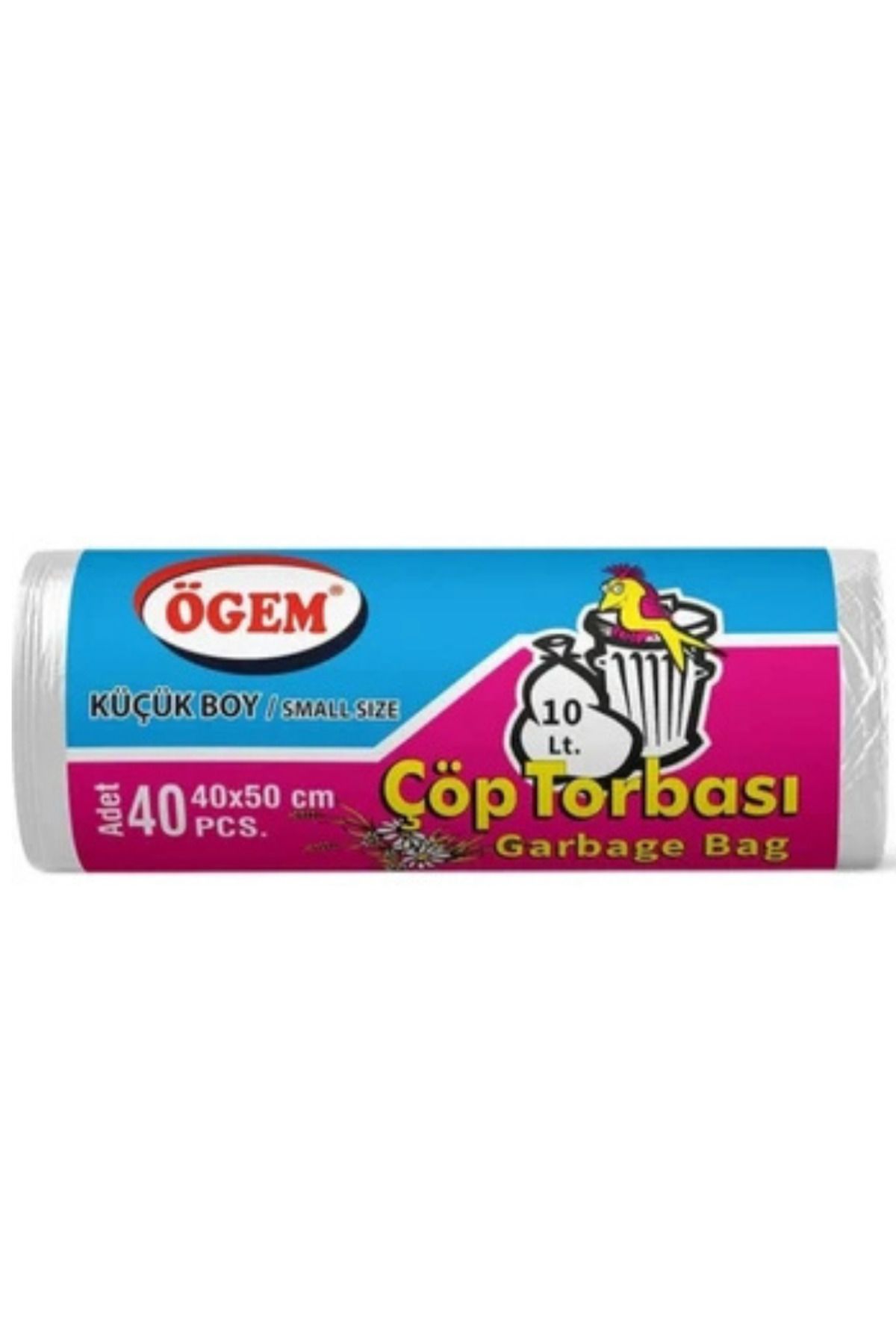 Ögem Öğem Küçük Boy Çöp Poşeti 40*50 Cm 2000 [50 Rulo)