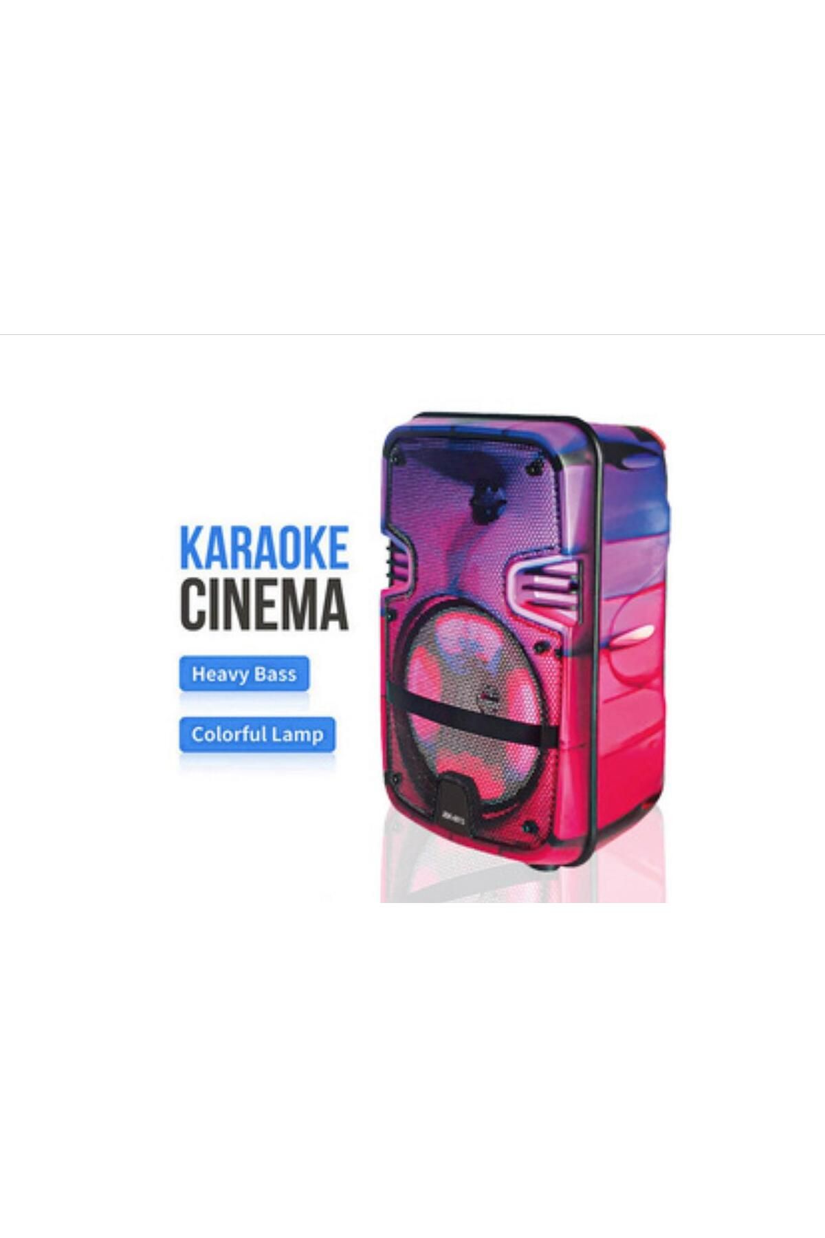 Ld Teknoloji Jbk-6103 6,5 ınc Speaker Taşınabilir bluetooth hoparlör açık parti hoparlör ile Led ışık
