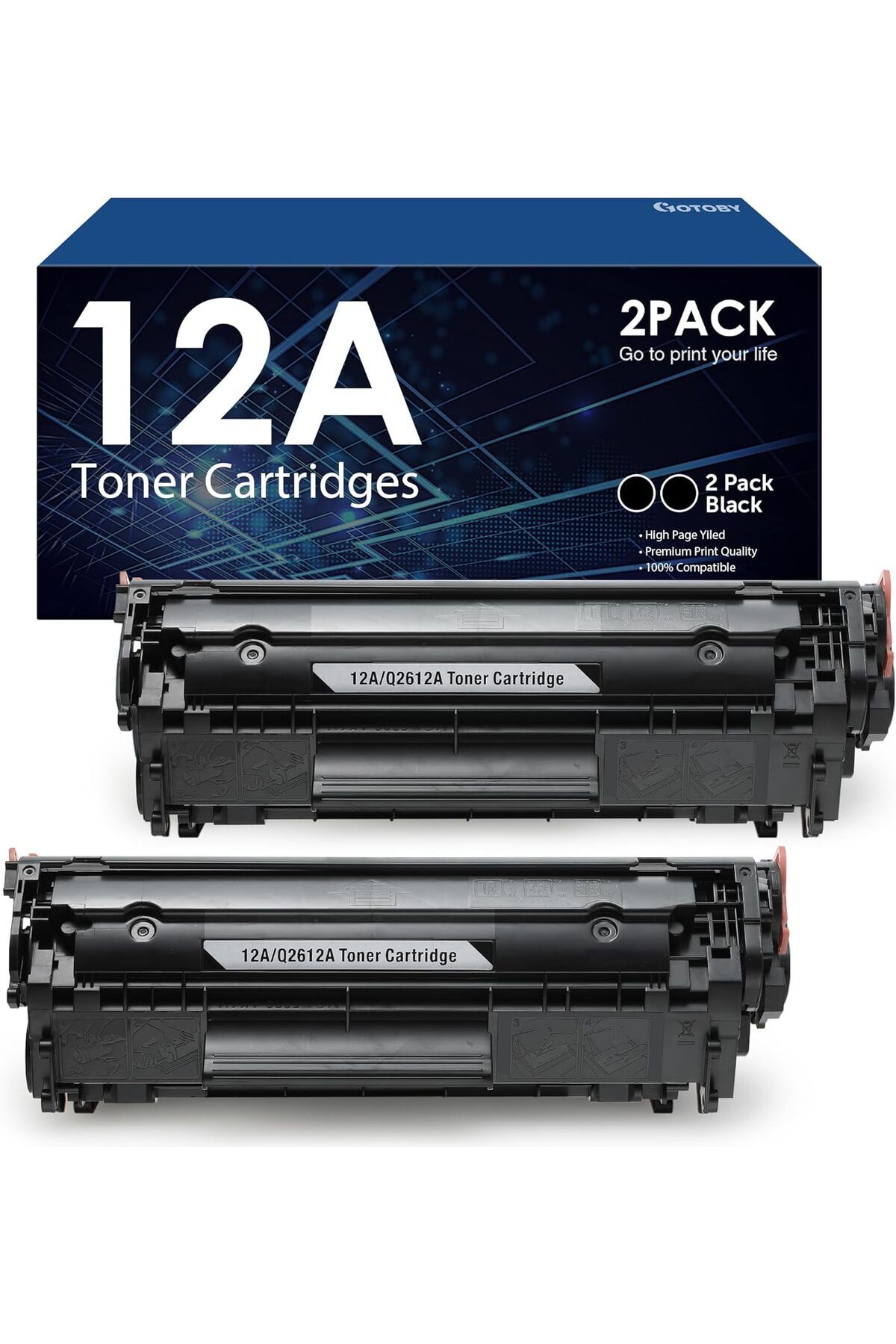 HP 2612A Laserjet 1020 1022 1012 1010 1015 1018 1022n 3015 3030 3020 3050 3052 3055 M1005 M1319 MUADİL