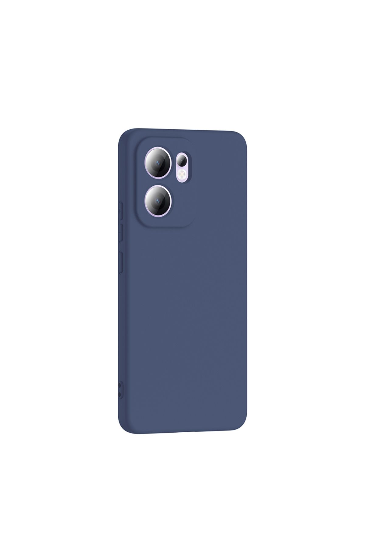 Apsuwa Oppo Reno 13F uyumlu Kılıf Lansman İçi Kadife Silikon Lacivert