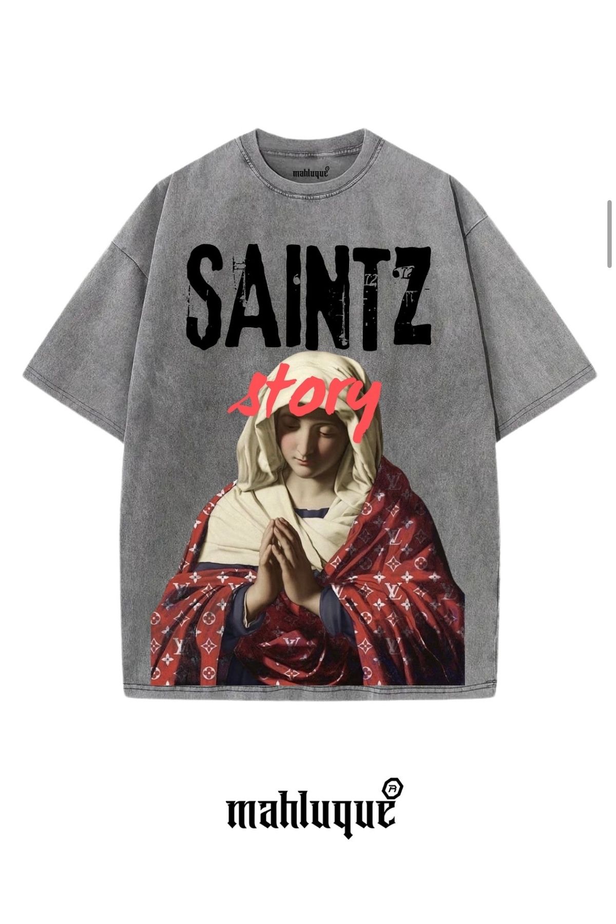 MOREJHN Saintz Story Oversize T-Shirt