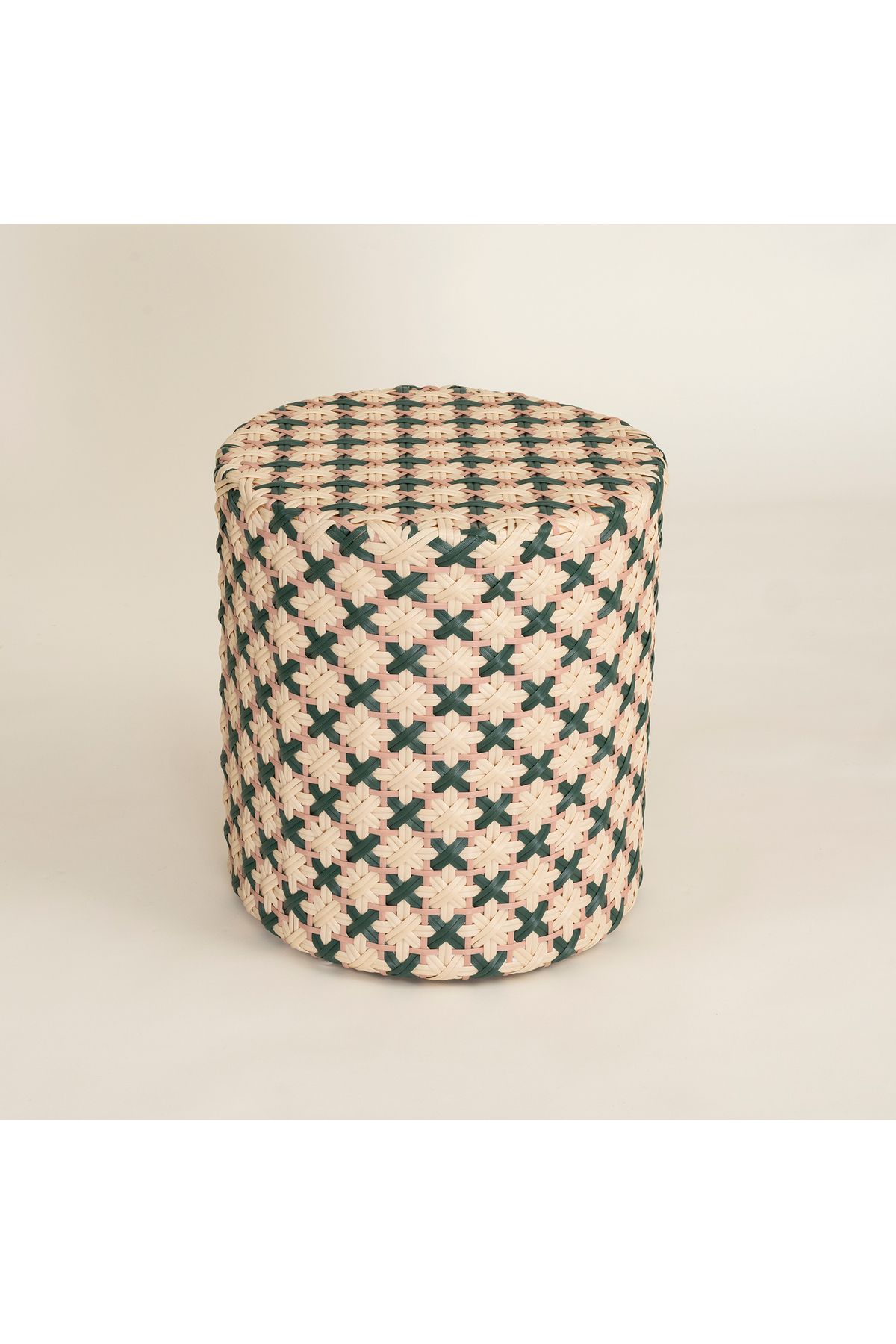 Zsa Zsa Zsu Java Rattan - Synthetıc Puf 40x40x45 Cm Yeşil