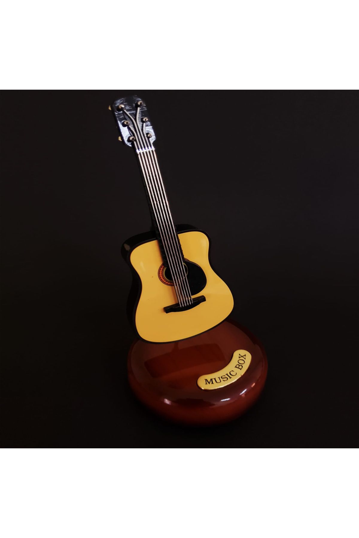 feifei Kurmalı Gitar Müzik Kutusu