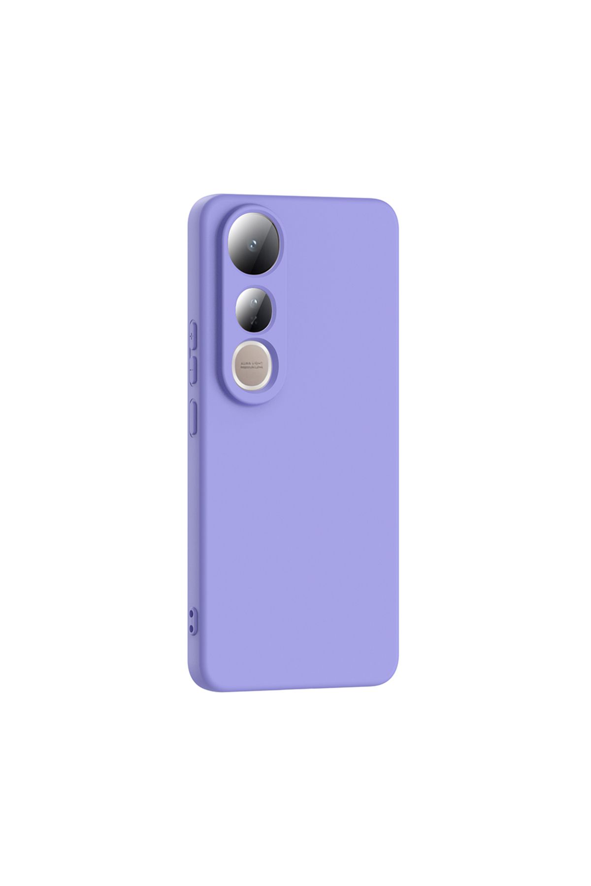 Apsuwa Vivo V50 Lite uyumlu Kılıf Lansman İçi Kadife Silikon Lila