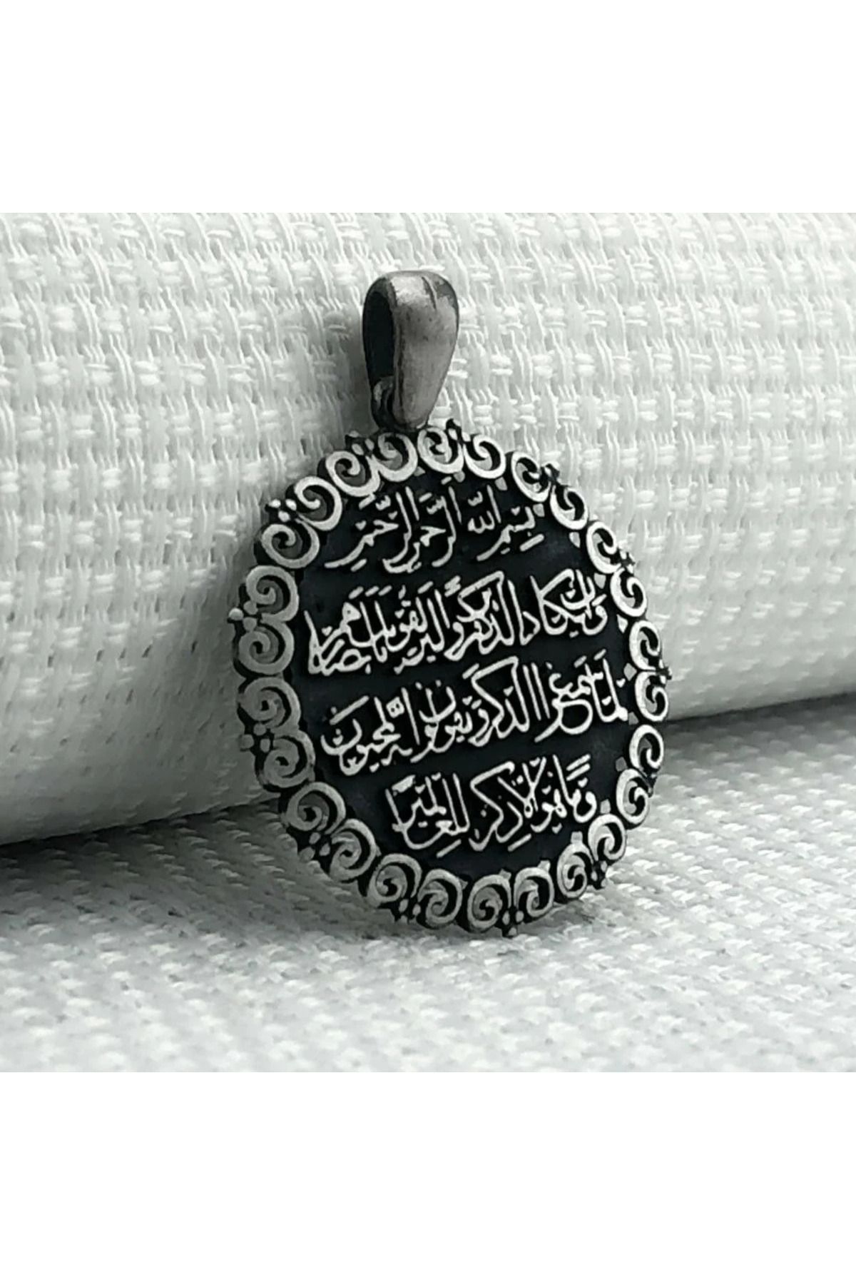 shop Nazar Dualı 925 Ayar Gümüş Erkek Kolye Ucu