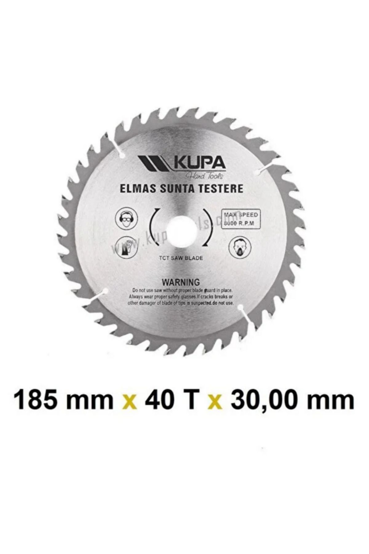 Kupa Sunta Kesme 185*40 T 30,00 Mm Uyumlu
