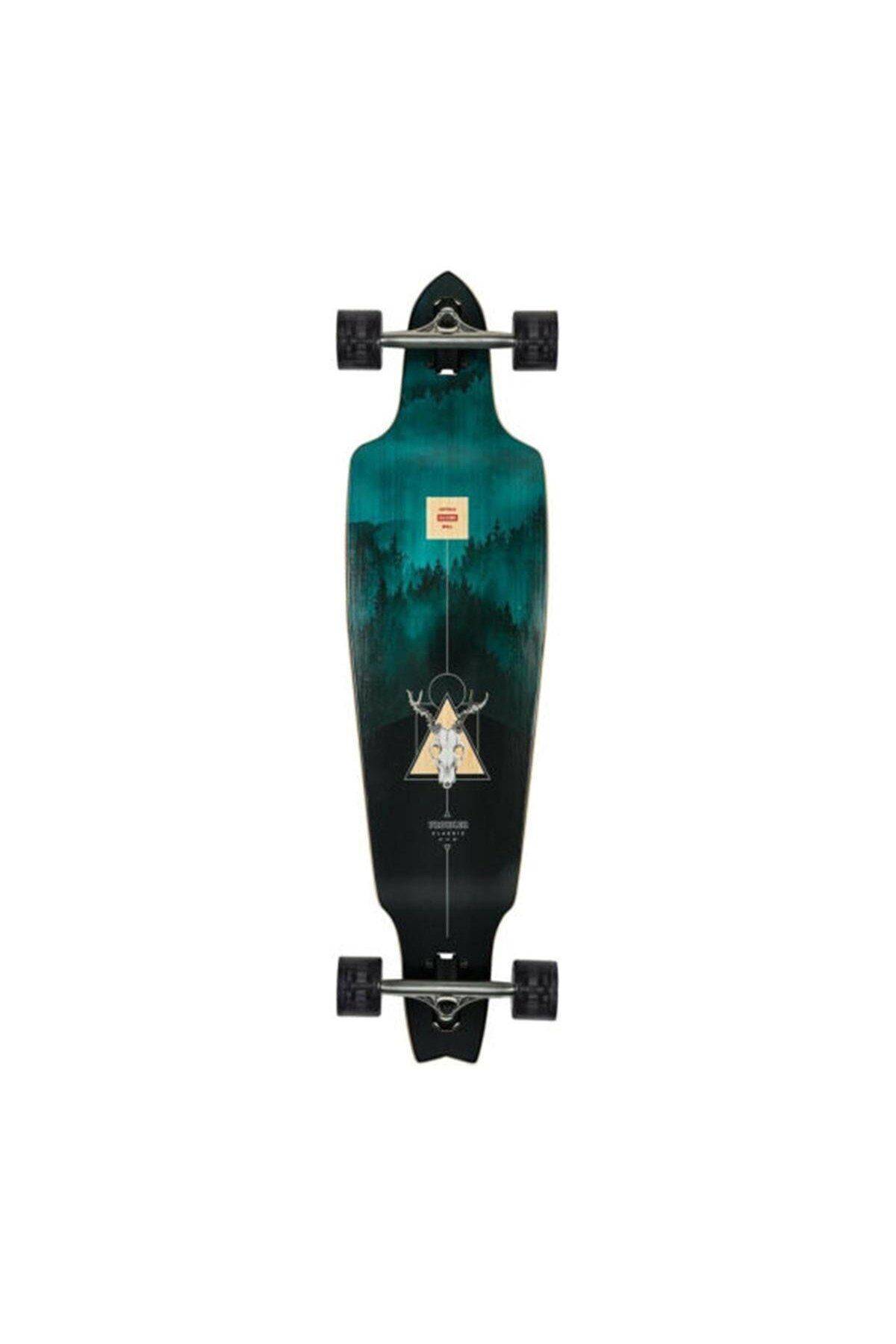 SerenityHaven Prowler Classic - Bamboo/blue Mountains - 38" Longboard