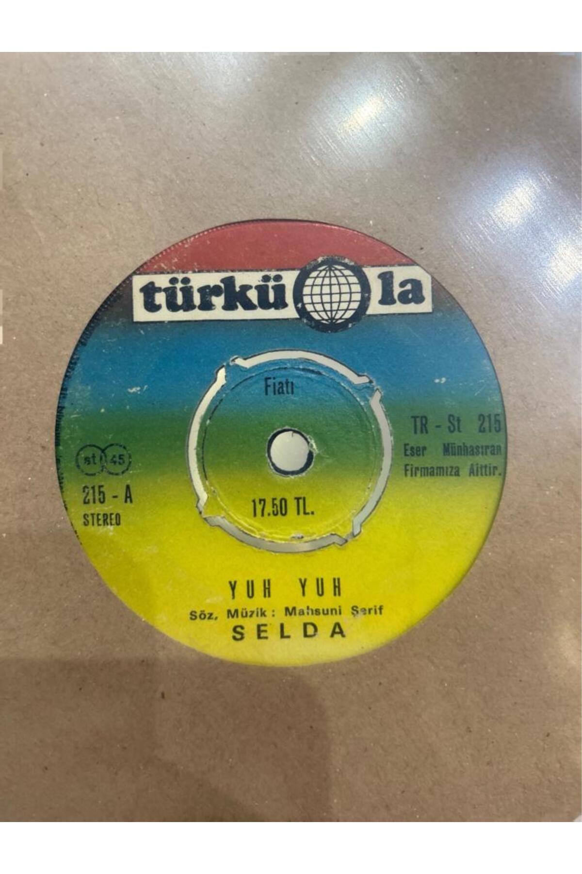 Kadıköy Plak Kulübü Selda Bağcan - Yuh Yuh / Dostum Dostum 45lik