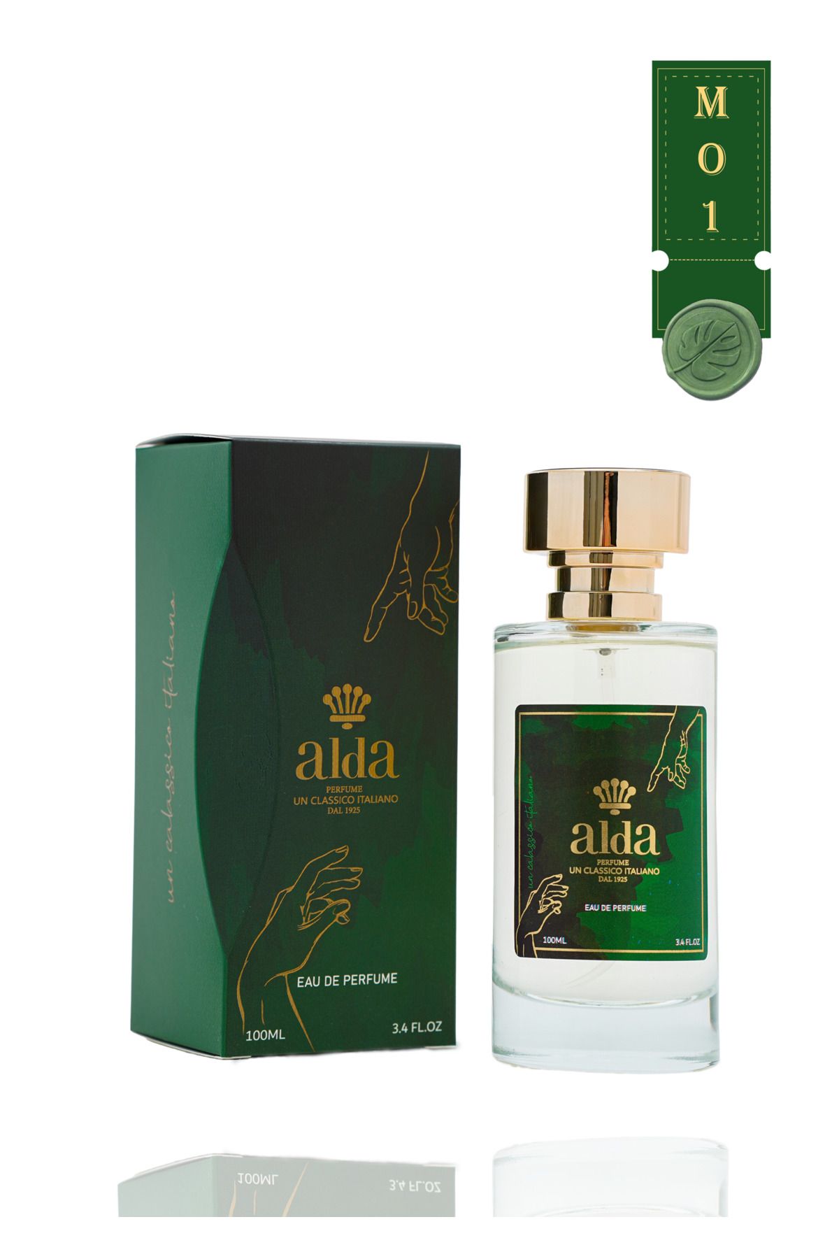 Alda Perfume MO1 Çiçeksi Edp Unisex Parfüm 100 ml