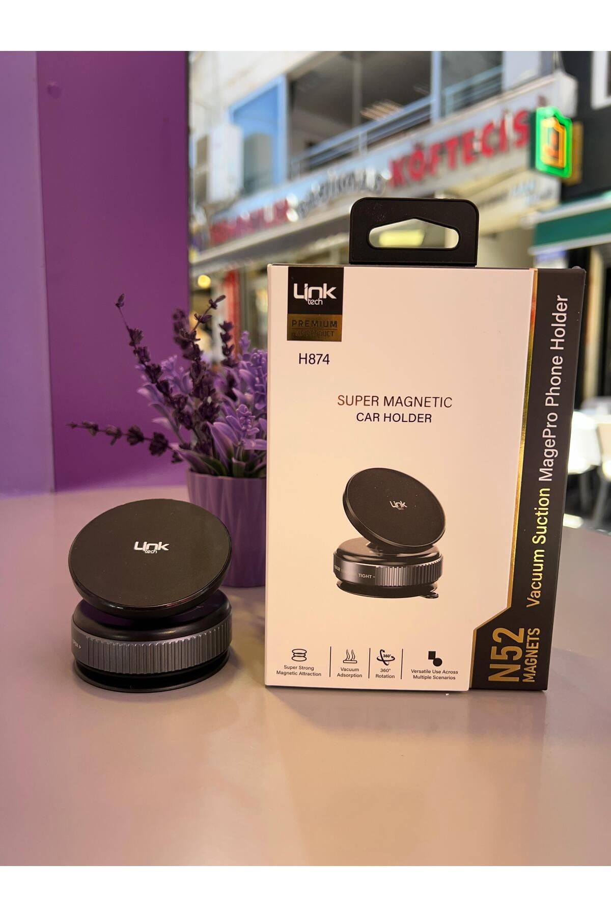 Linktech Araç içi telefon tutucu