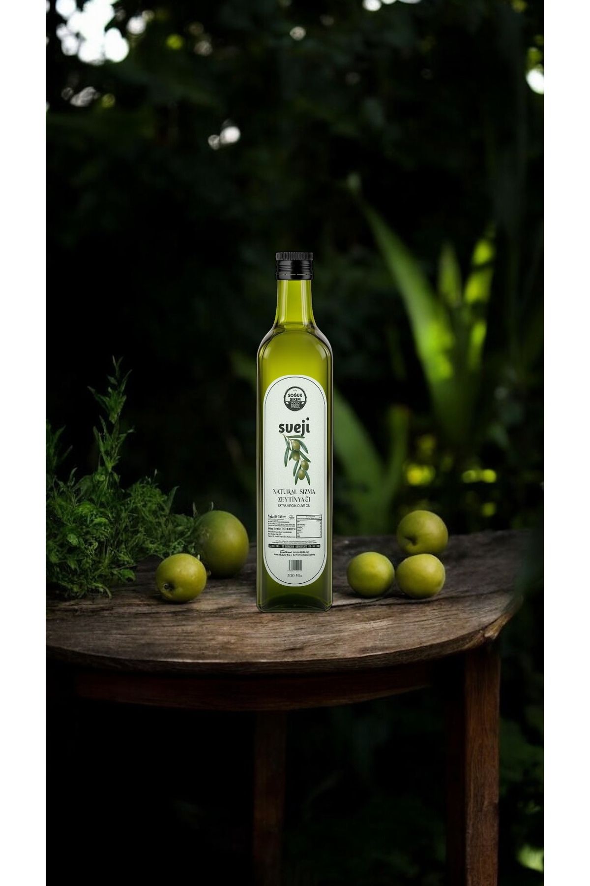Sveji Soğuk Sıkım Naturel Sızma Zeytinyağ -750 ml
